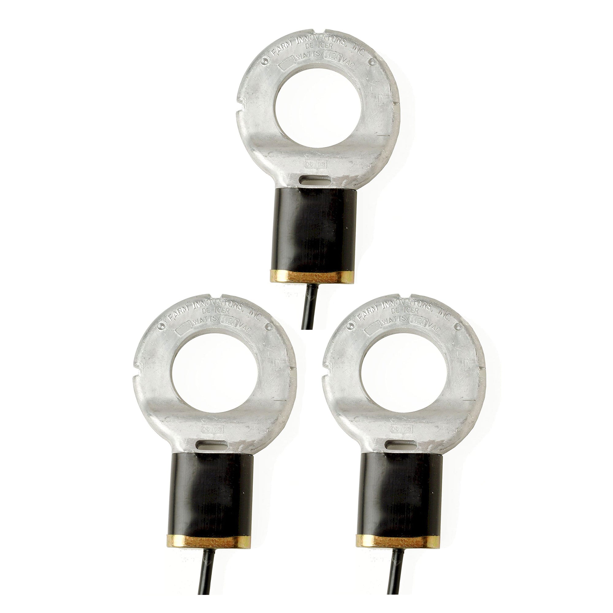 Farm Innovators Submergible Cast Aluminum Utility De-Icers for Farm Use (3 Pack) - Smart-nests