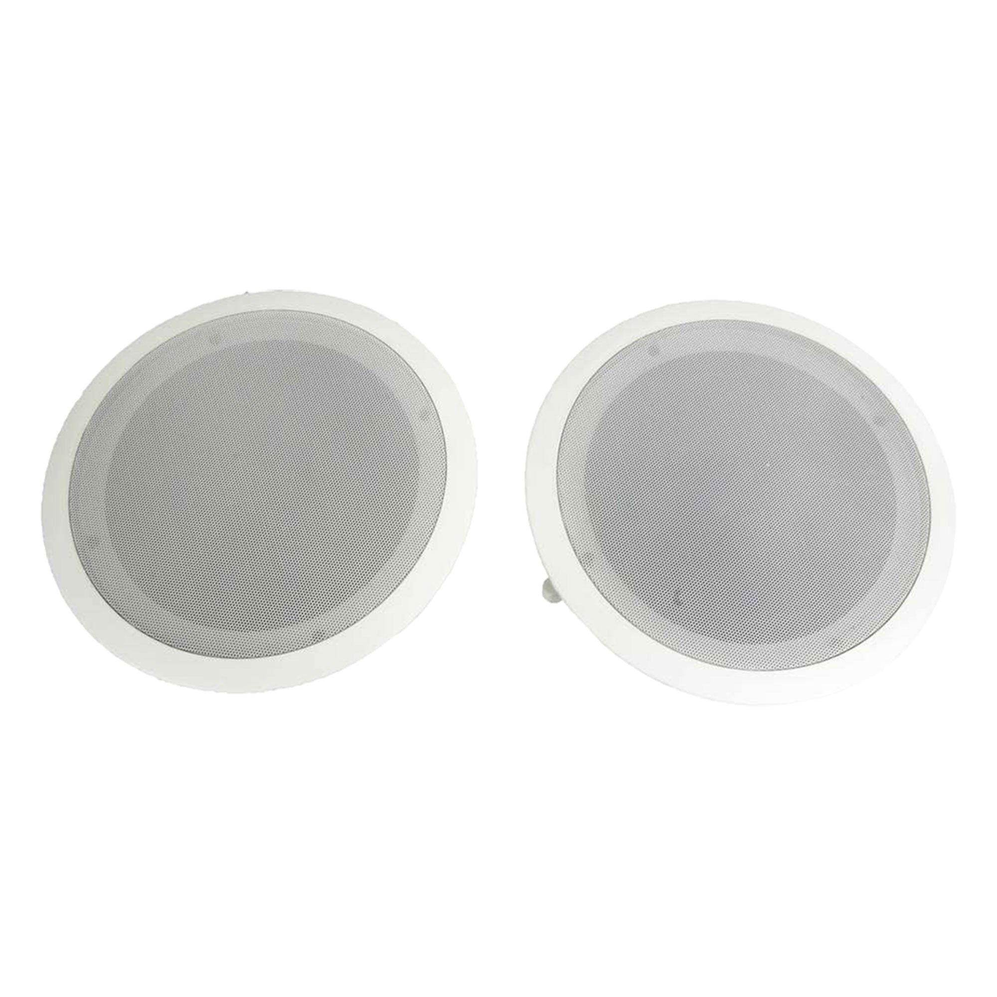 Pyle PDIC81RD 250W 8" Round Flush Mount In-Wall/Ceiling Home Speakers, 2 Pack - Smart-nests