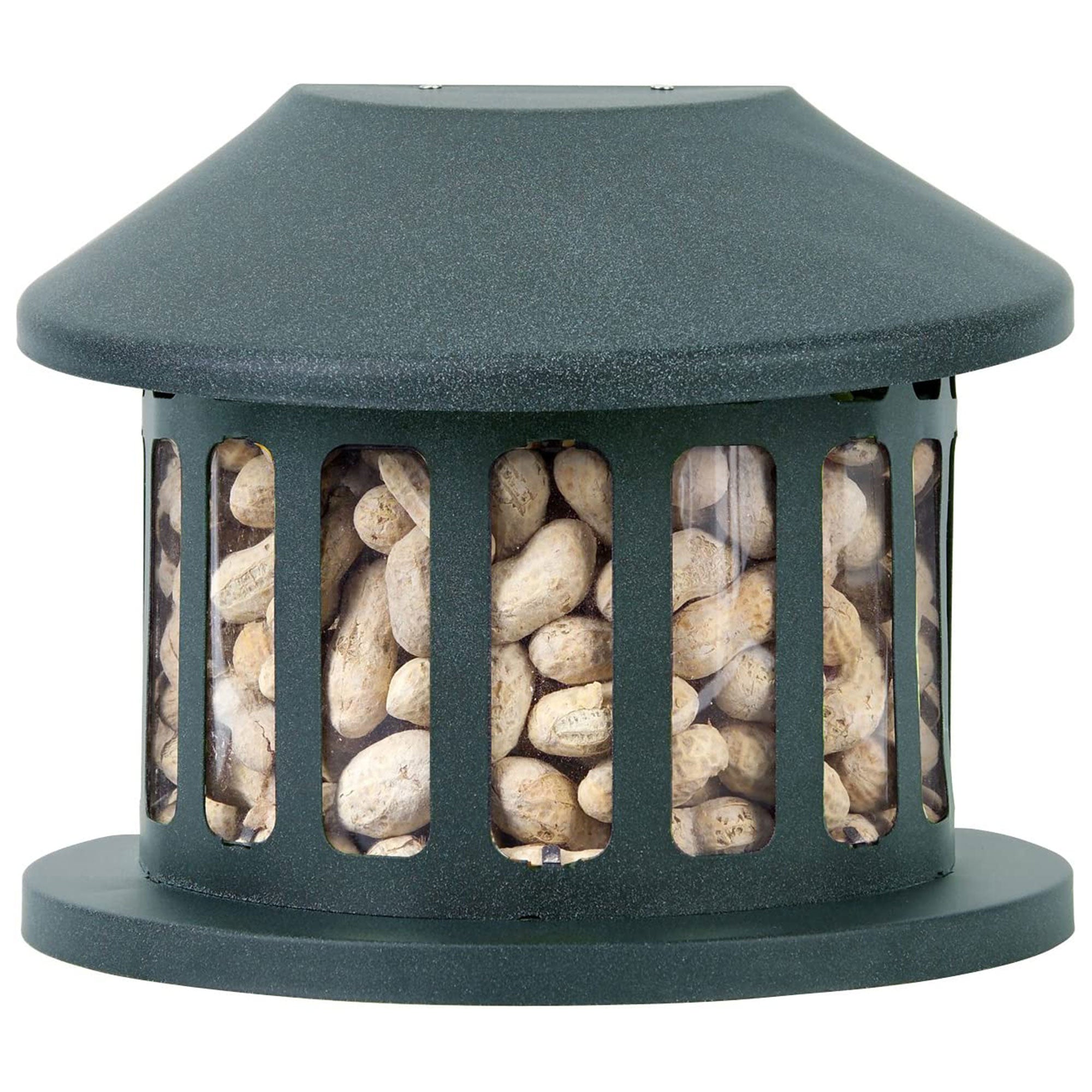 Woodlink Alloy Steel Hanging Squirrel Diner 2 Feeder for Gardens and Backyards - Smart-nests