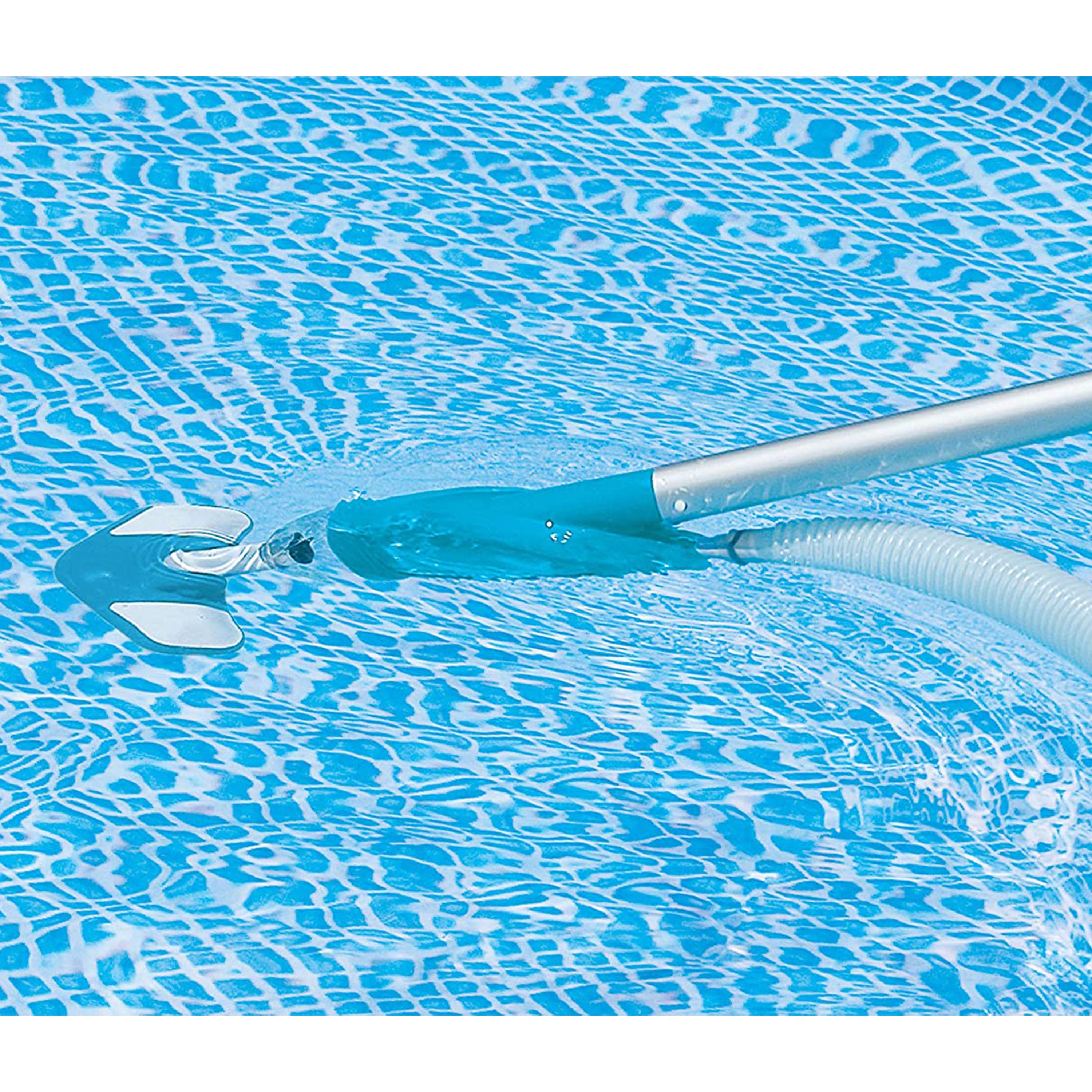 Intex Deluxe Pool Maintenance Kit w/ Vacuum for 800 GPH 28003E (Open Box) - Smart-nests