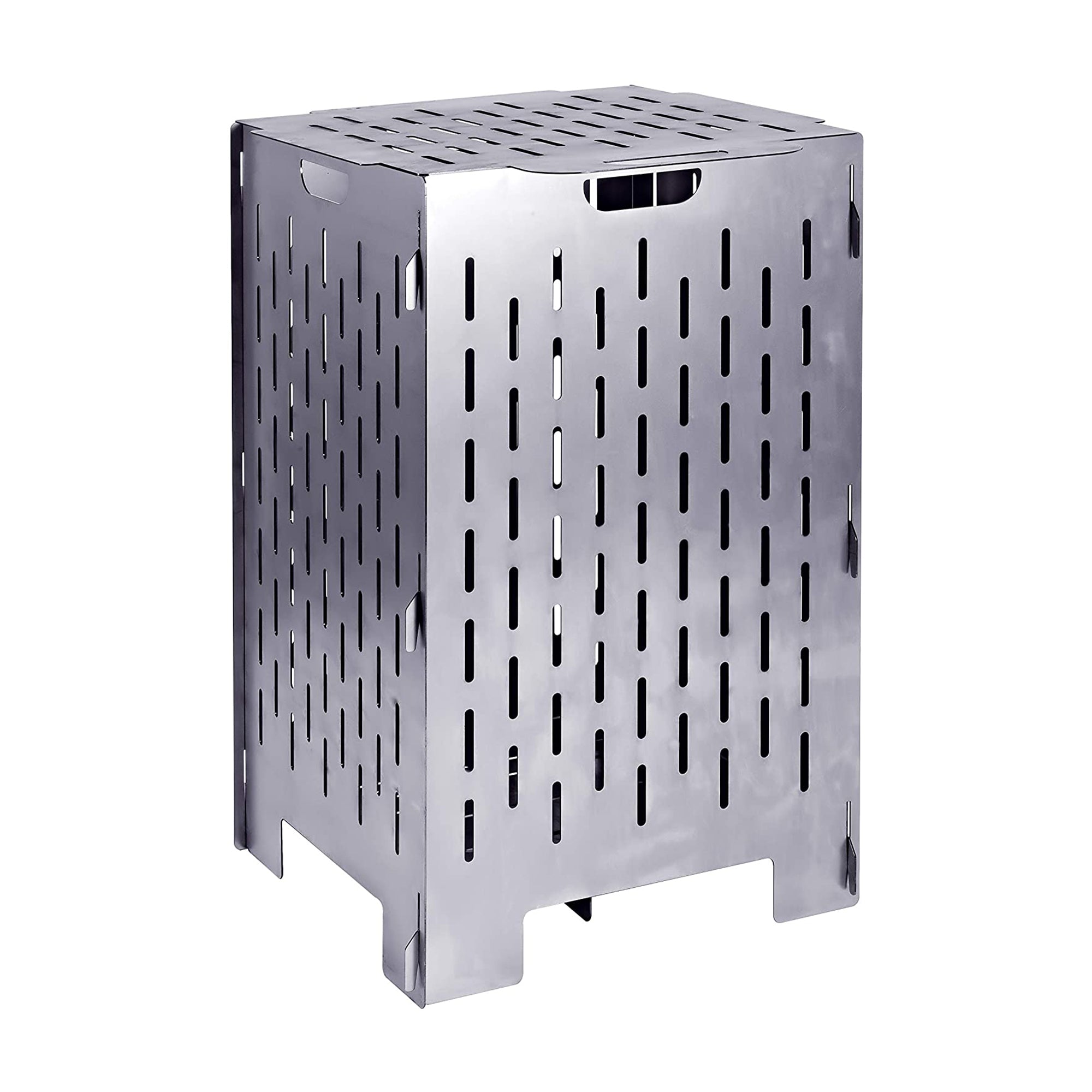 Yard Tuff YTF-202036BC 20 x 20 x 36 Inch Steel Burn Cage with Vent Holes, Gray - Smart-nests