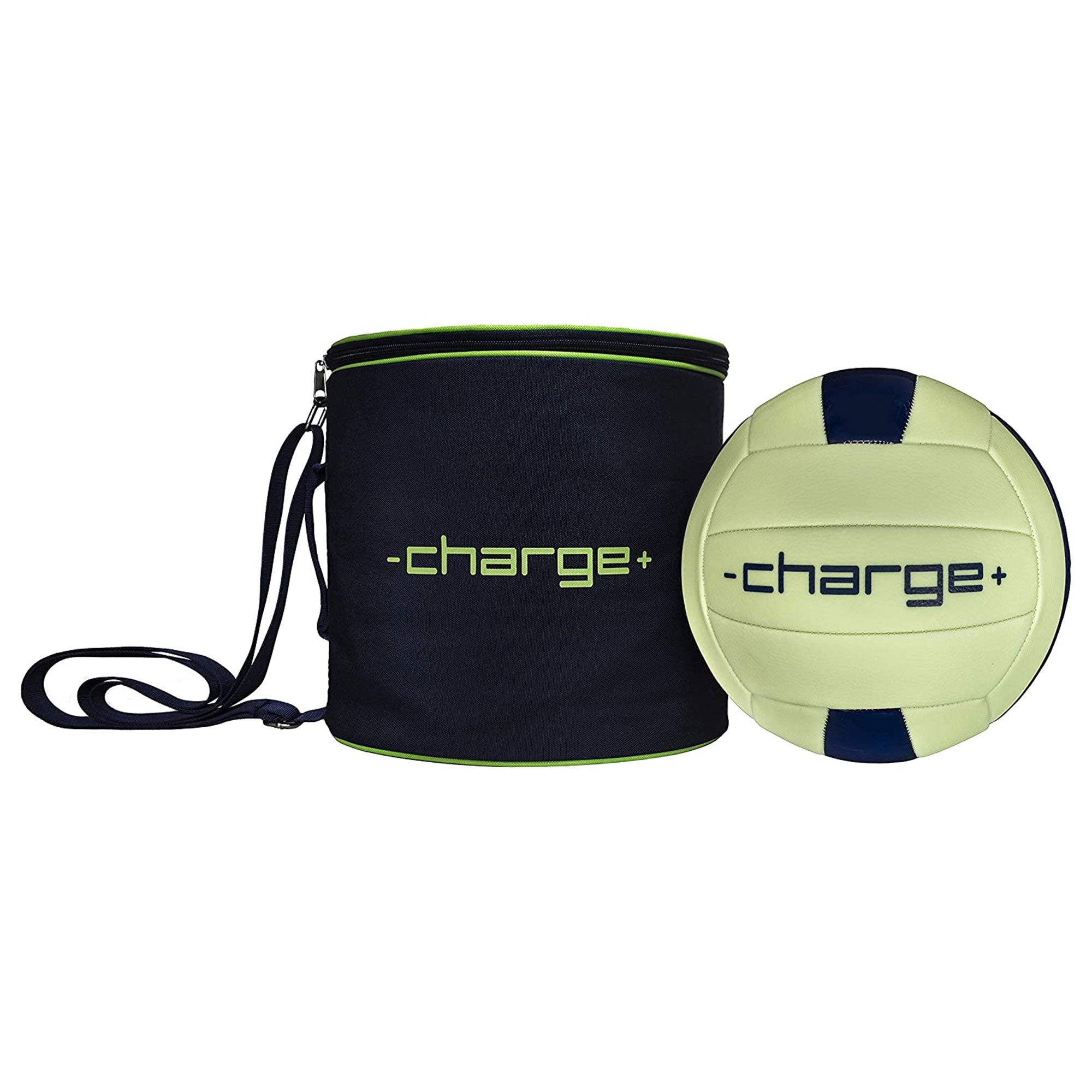 Chargeball Glow In The Dark Volleyball PRO Kit with LED Charging & Carrying Bag - Smart-nests