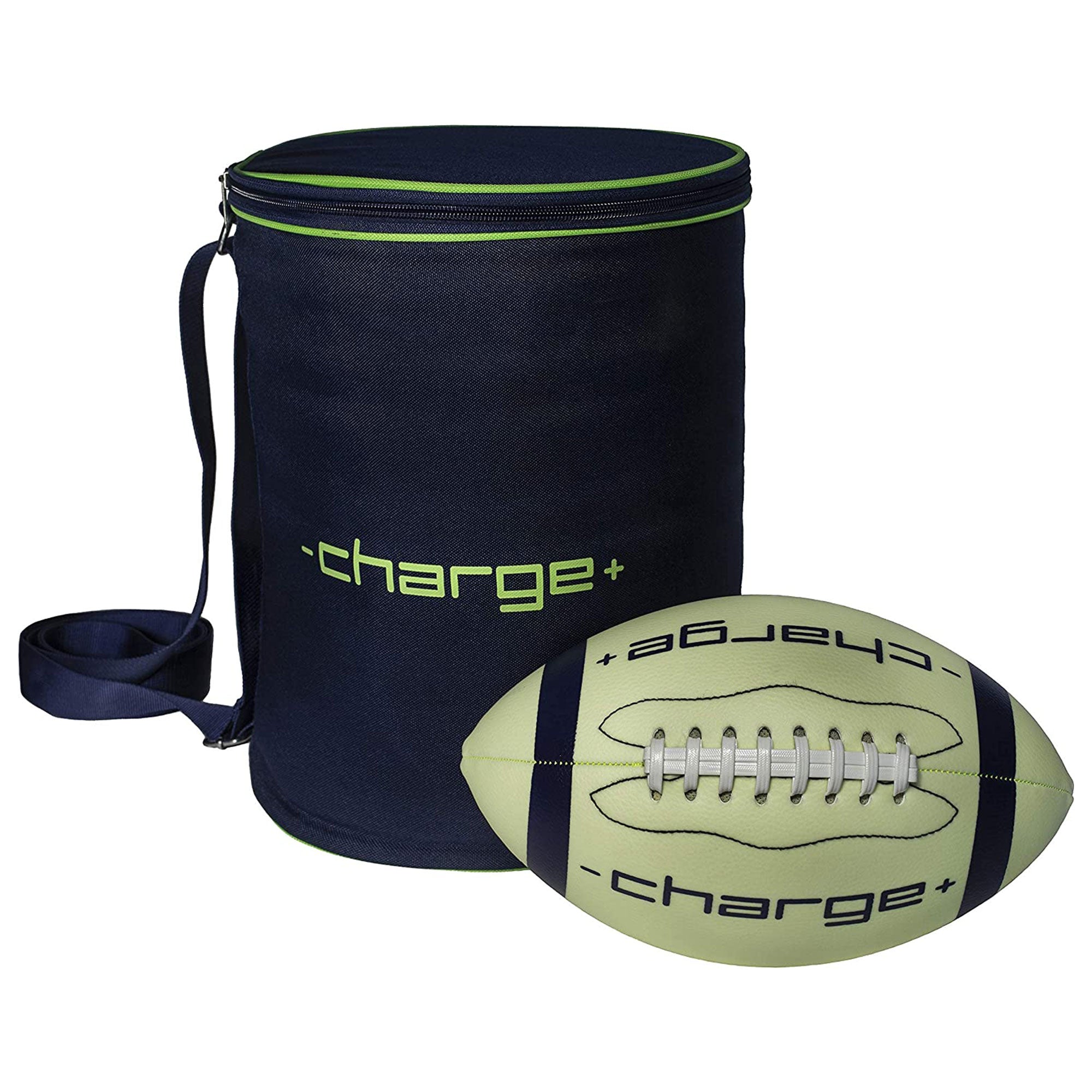 Chargeball Glow In The Dark Football PRO Kit with LED Charging and Carrying Bag - Smart-nests