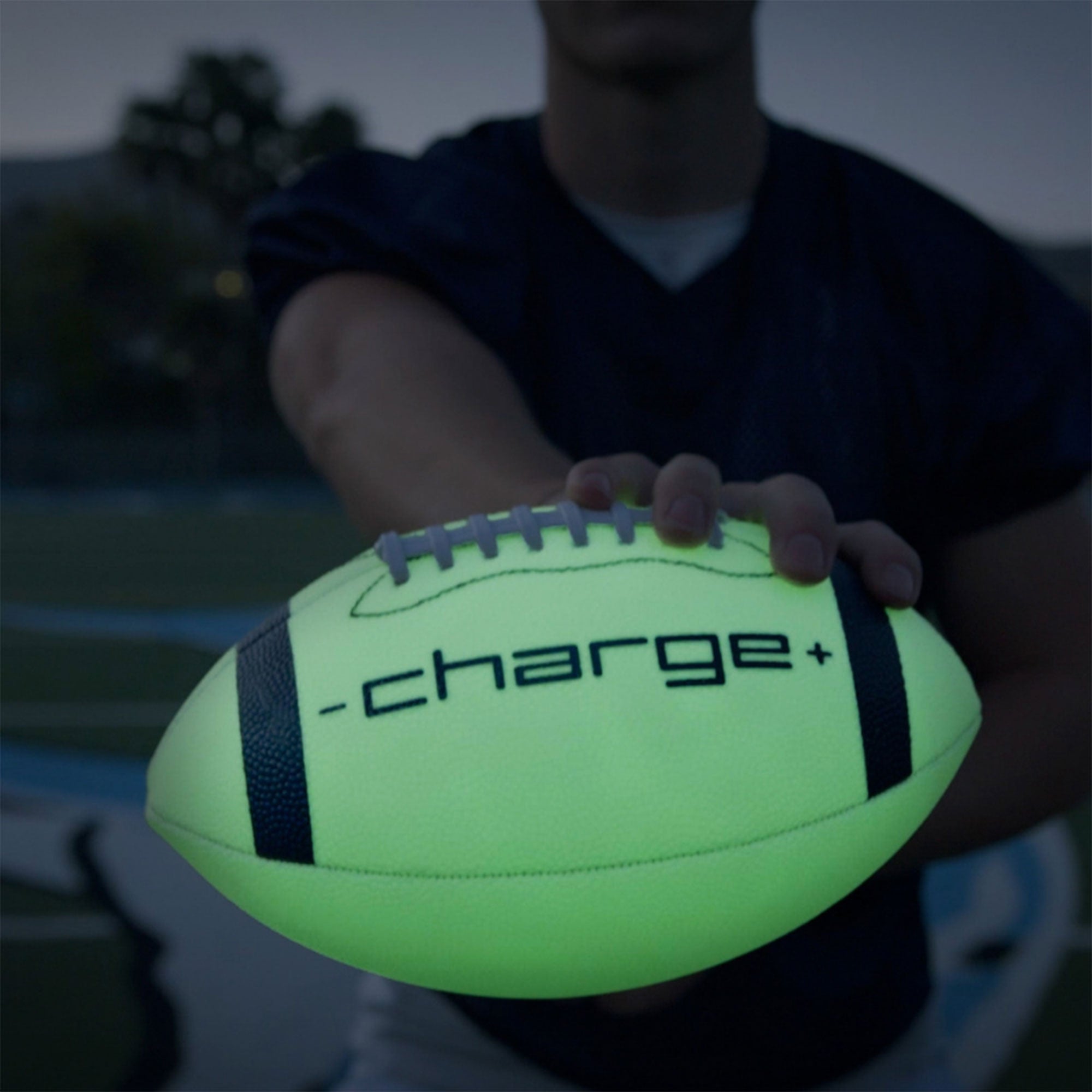 Chargeball Glow In The Dark Football PRO Kit with LED Charging and Carrying Bag - Smart-nests
