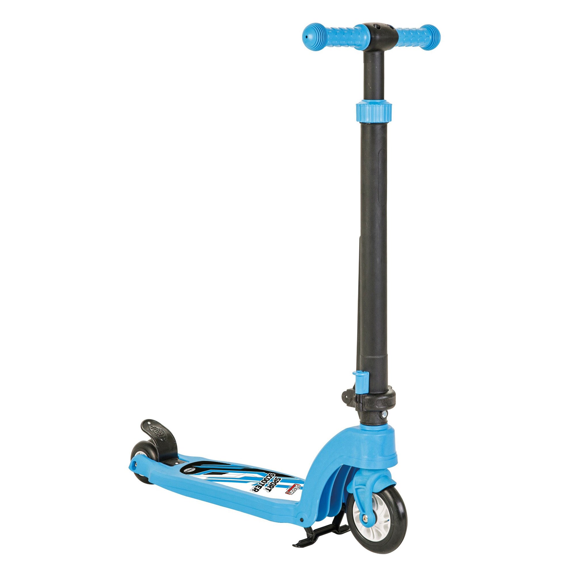 Pilsan 07-360 Children's Outdoor Ride-On Toy Sport Scooter for Ages 6+, Blue - Smart-nests