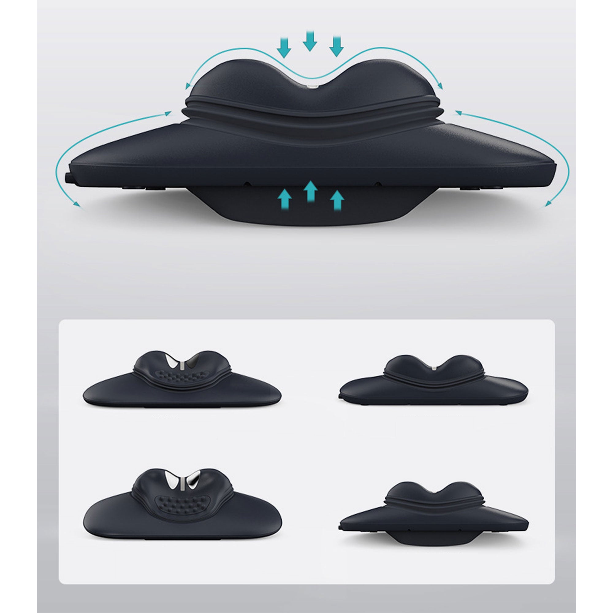 UTK Cervical Support Traction Headrest Apparatus 5 Control Settings with Remote - Smart-nests