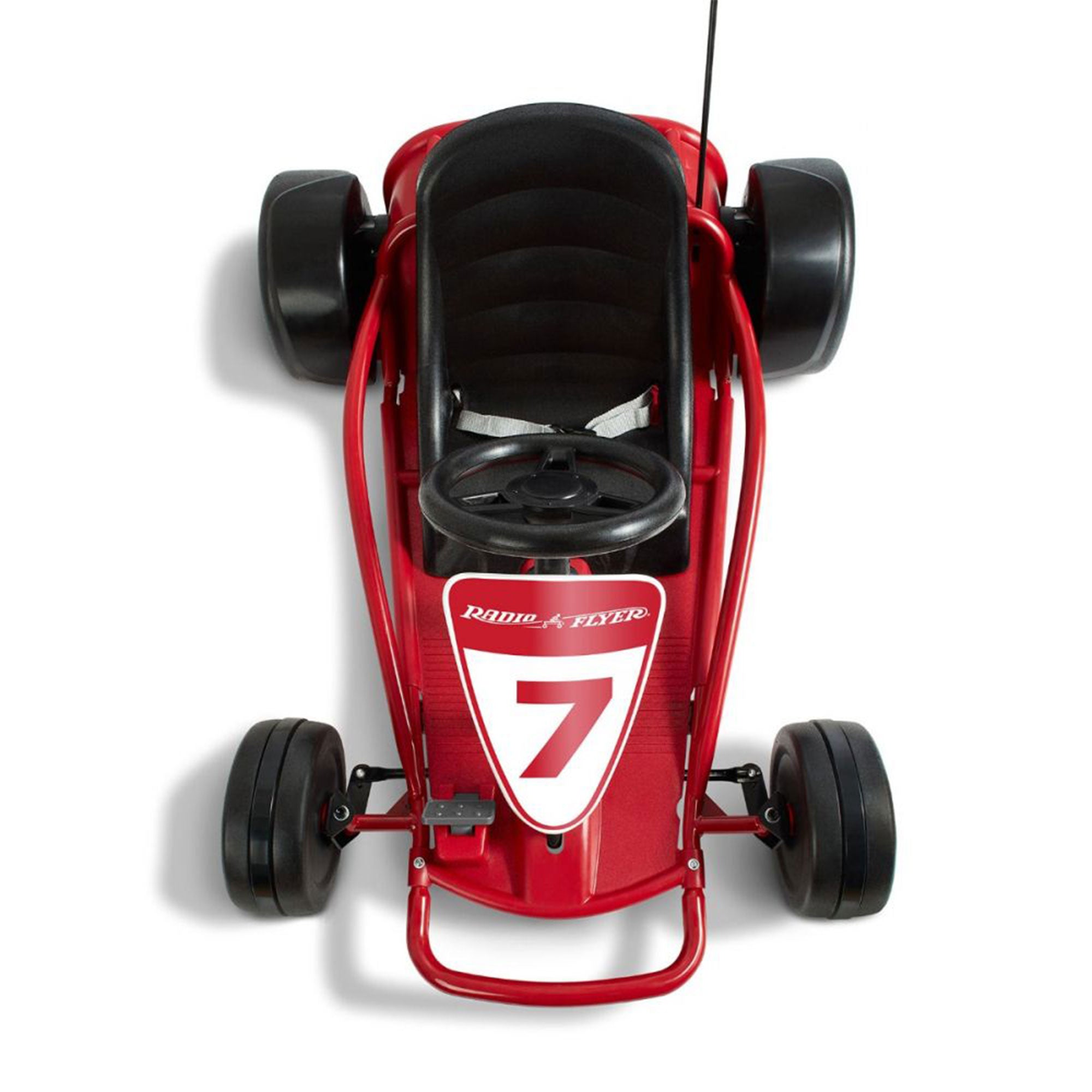 Radio Flyer 941HZ Battery-Powered Adjustable Kids Ultimate Outdoor Go-Kart, Red - Smart-nests