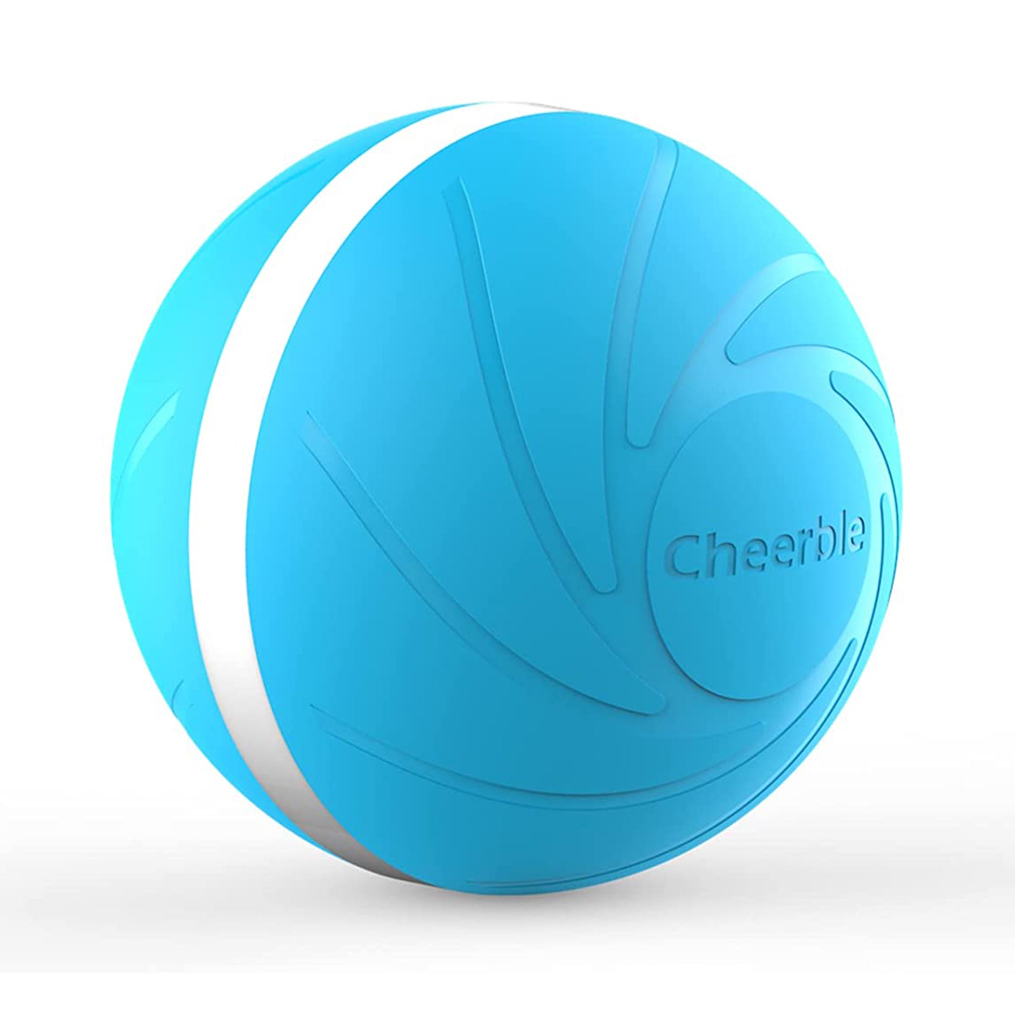 Cheerble Wicked Indoor Outdoor Self Propelling Interactive Dog Toy Ball, Blue - Smart-nests