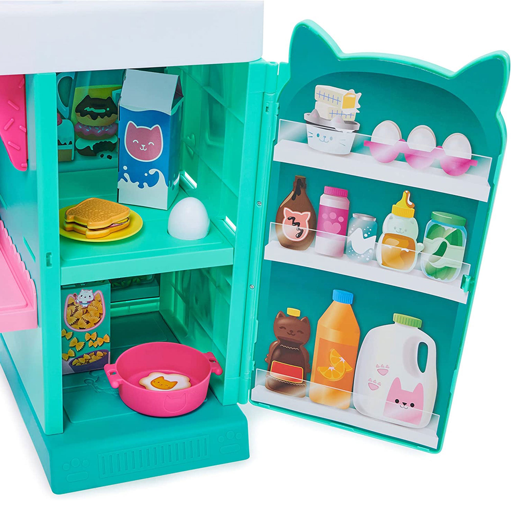 Spin Master Gabby's Dollhouse Cakey Kitchen Playset w/ Accessories and Play Food - Smart-nests