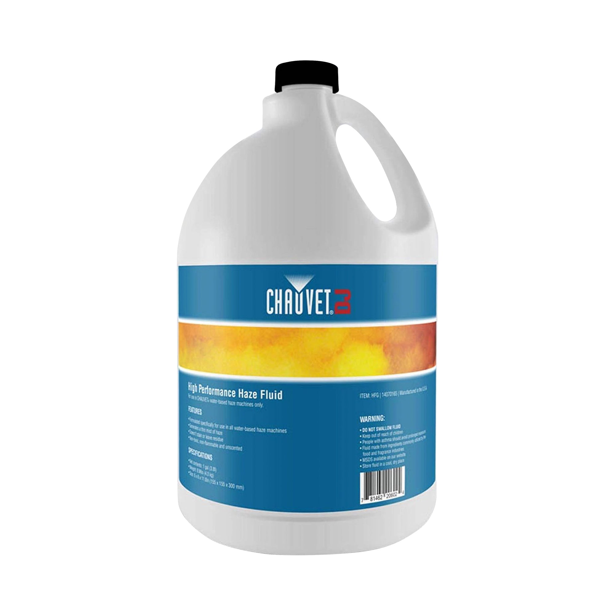 CHAUVET DJ Hurricane HFG Water Based Smoke Fog Haze Machine Fluid, 1 Gallon - Smart-nests