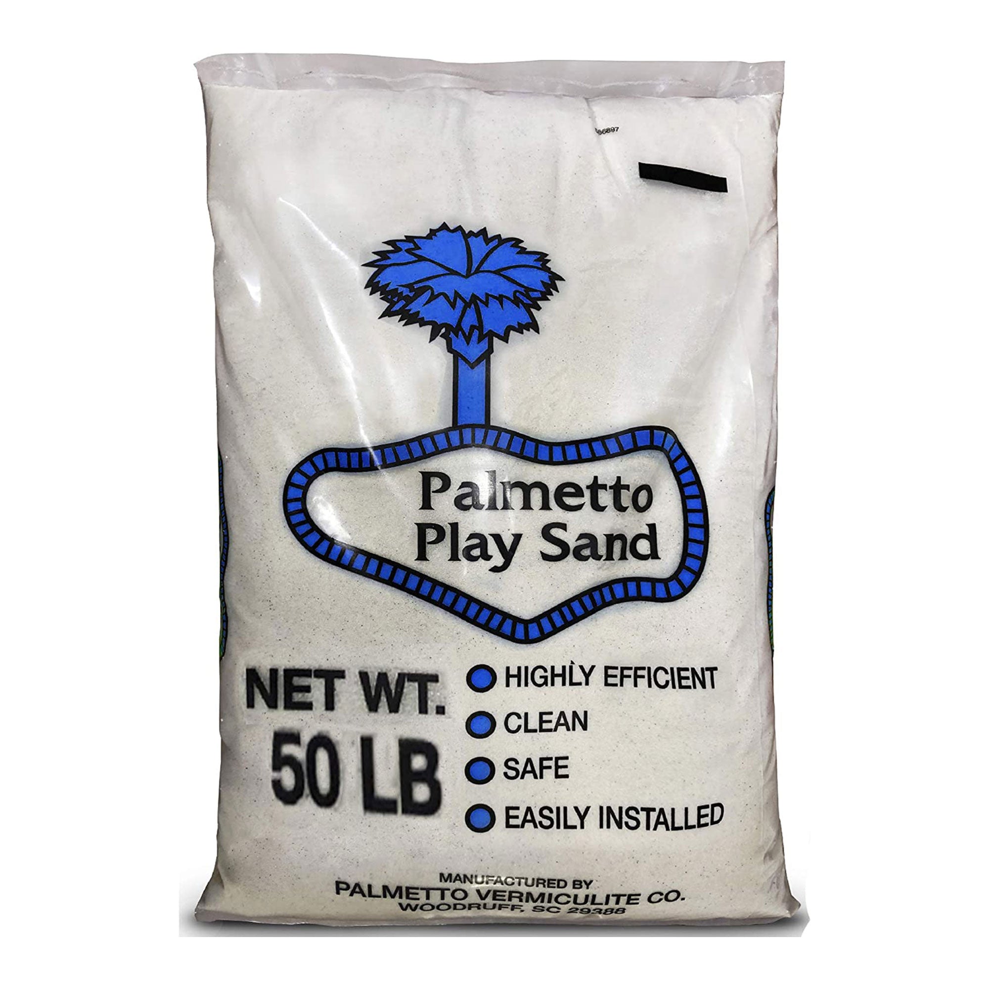 Palmetto Natural Play Sand for Sand Box, Play Areas, & Home Decor, 50 LB, Creme - Smart-nests
