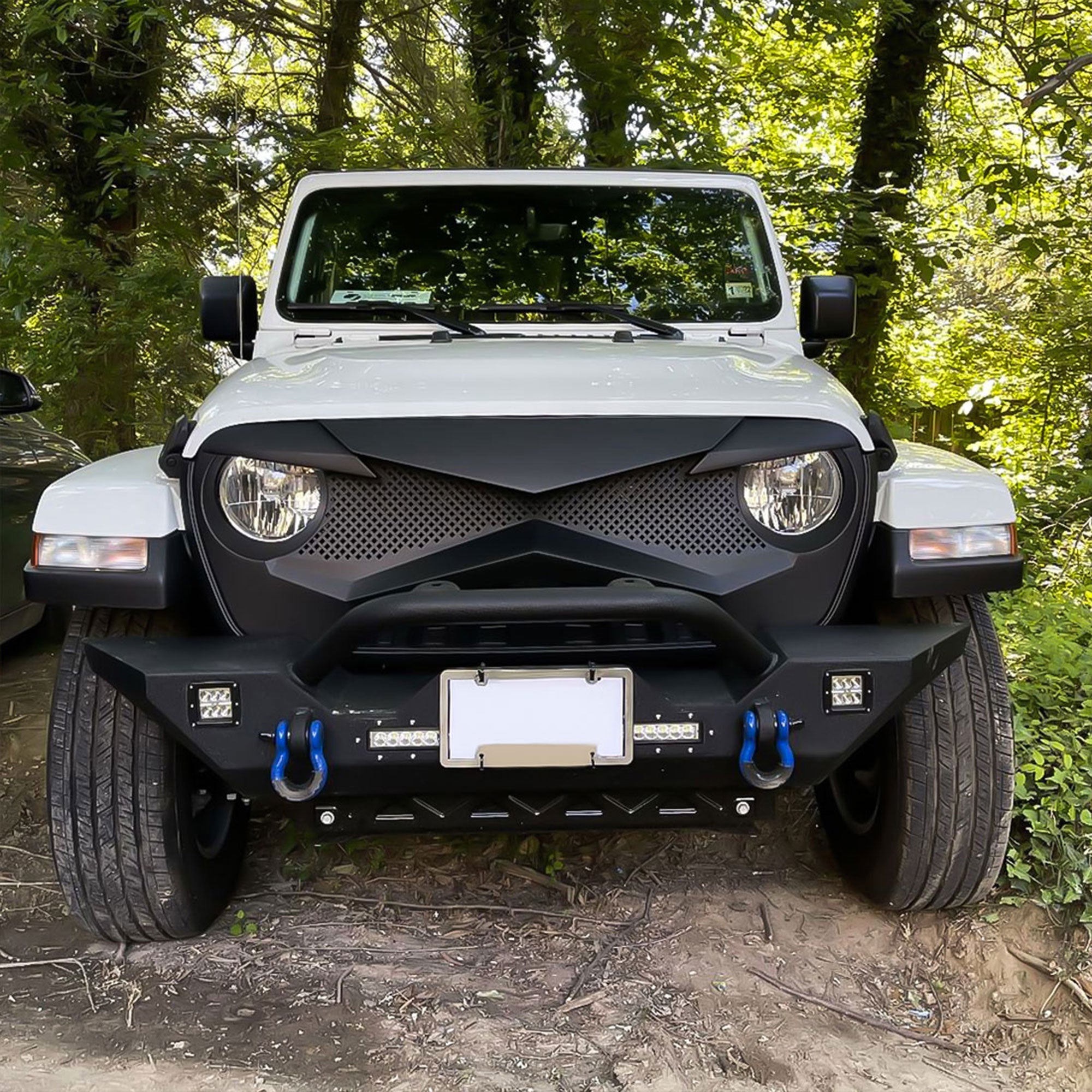 AMERICAN MODIFIED Hawke Grille for 2018+ Jeep Wrangler JL & 2020+ Gladiator JT - Smart-nests