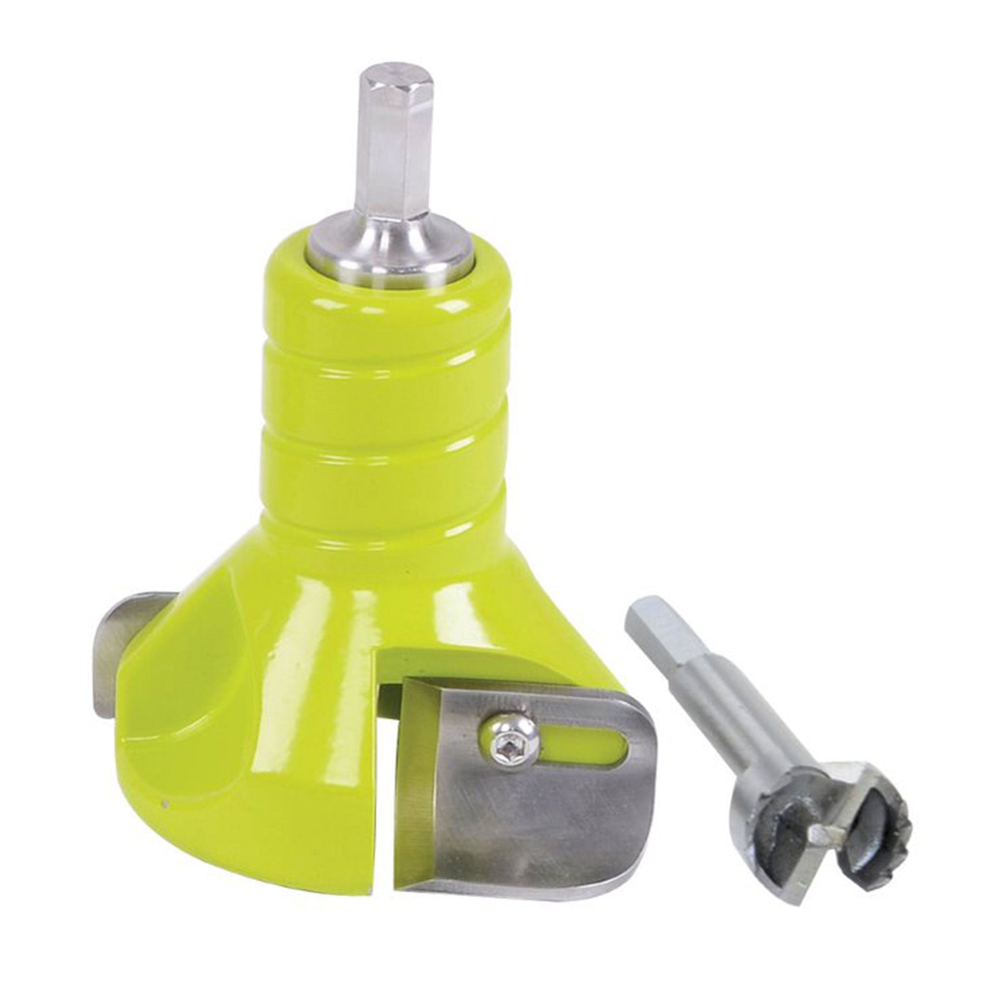 Timber Tuff TMC-01TCFB 1 Inch Aluminum Twin Blade Tenon Cutter w/ Forstner Bit - Smart-nests