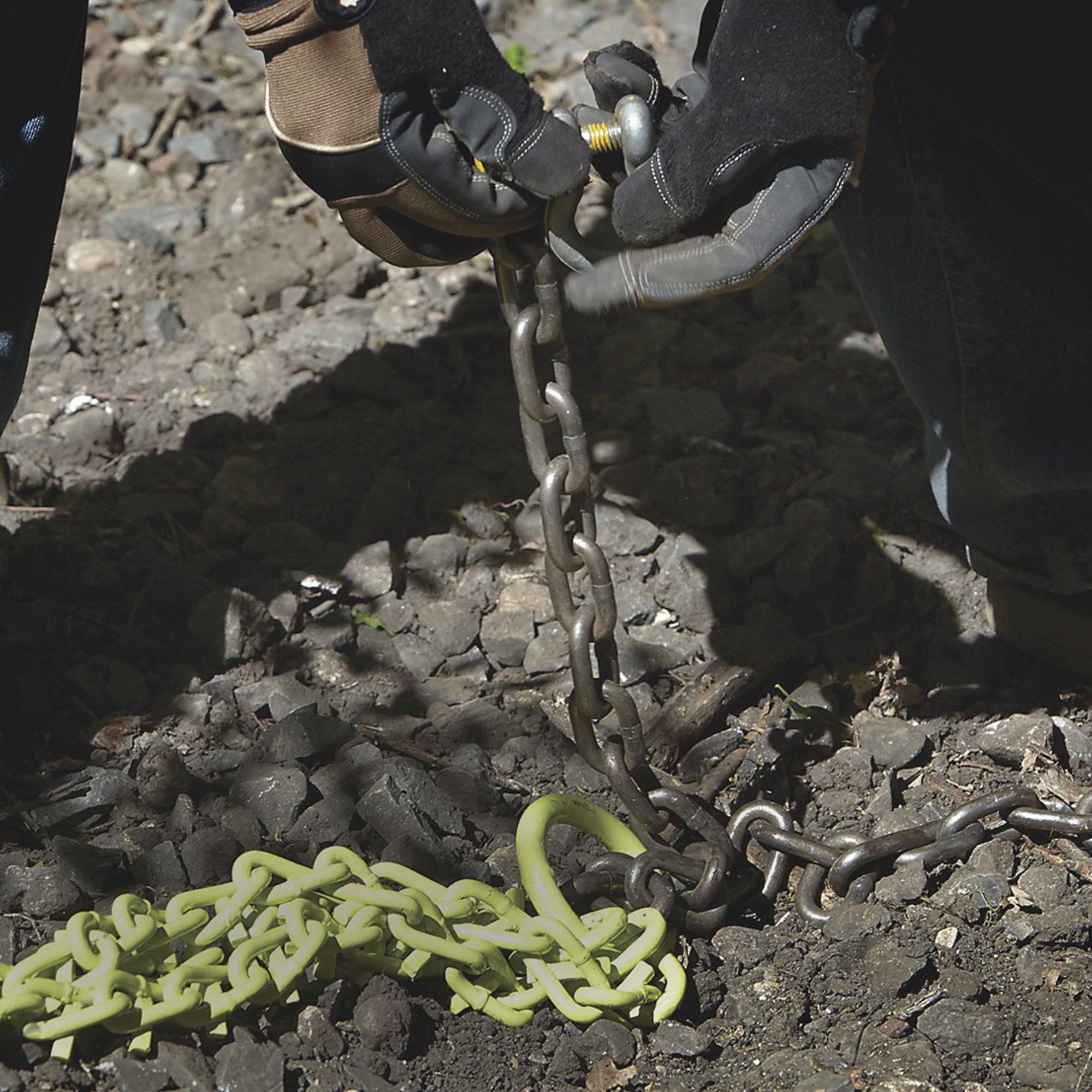 Brush Grubber Heavy Duty 4 Foot Triple Chain ATV and UTV Shrub and Clump Grubber - Smart-nests