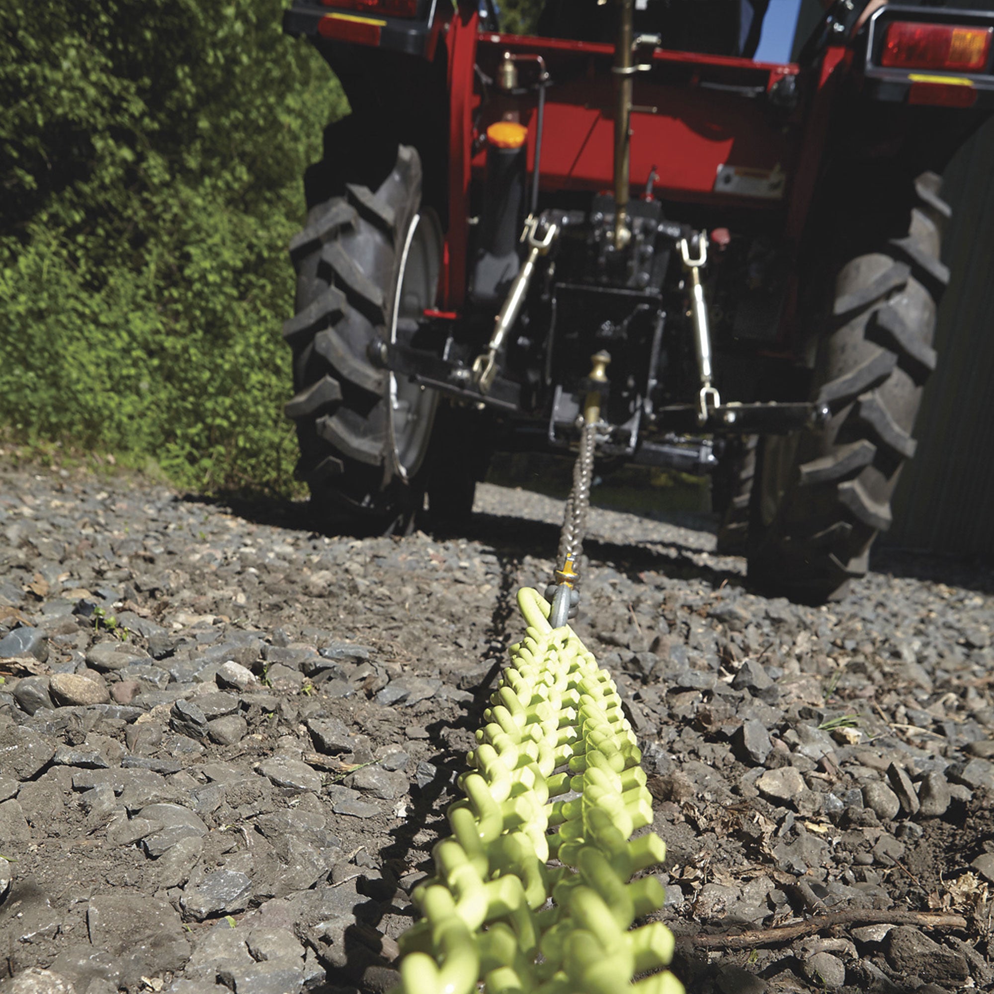 Brush Grubber Heavy Duty 4 Foot Triple Chain ATV and UTV Shrub and Clump Grubber - Smart-nests