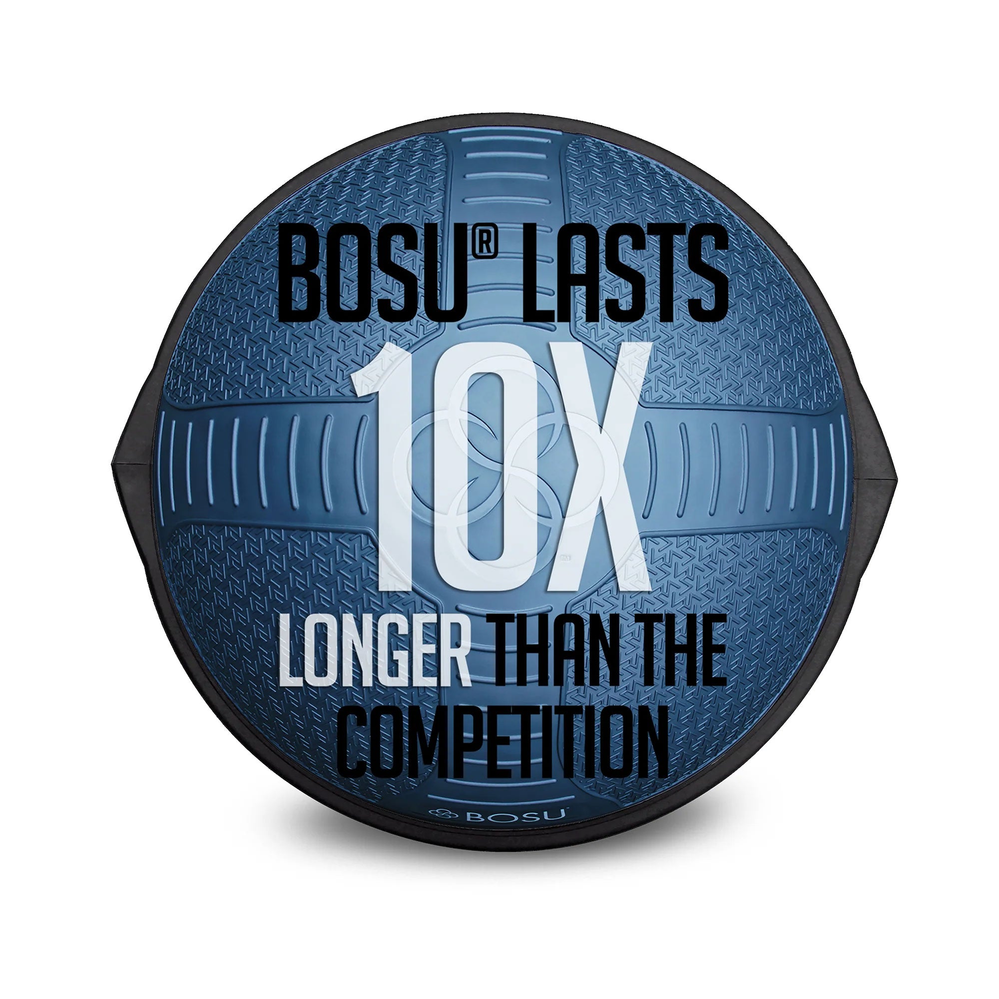 Bosu Home Balance Trainer for Strength, Flexibility, and Cardio Workouts, Blue - Smart-nests