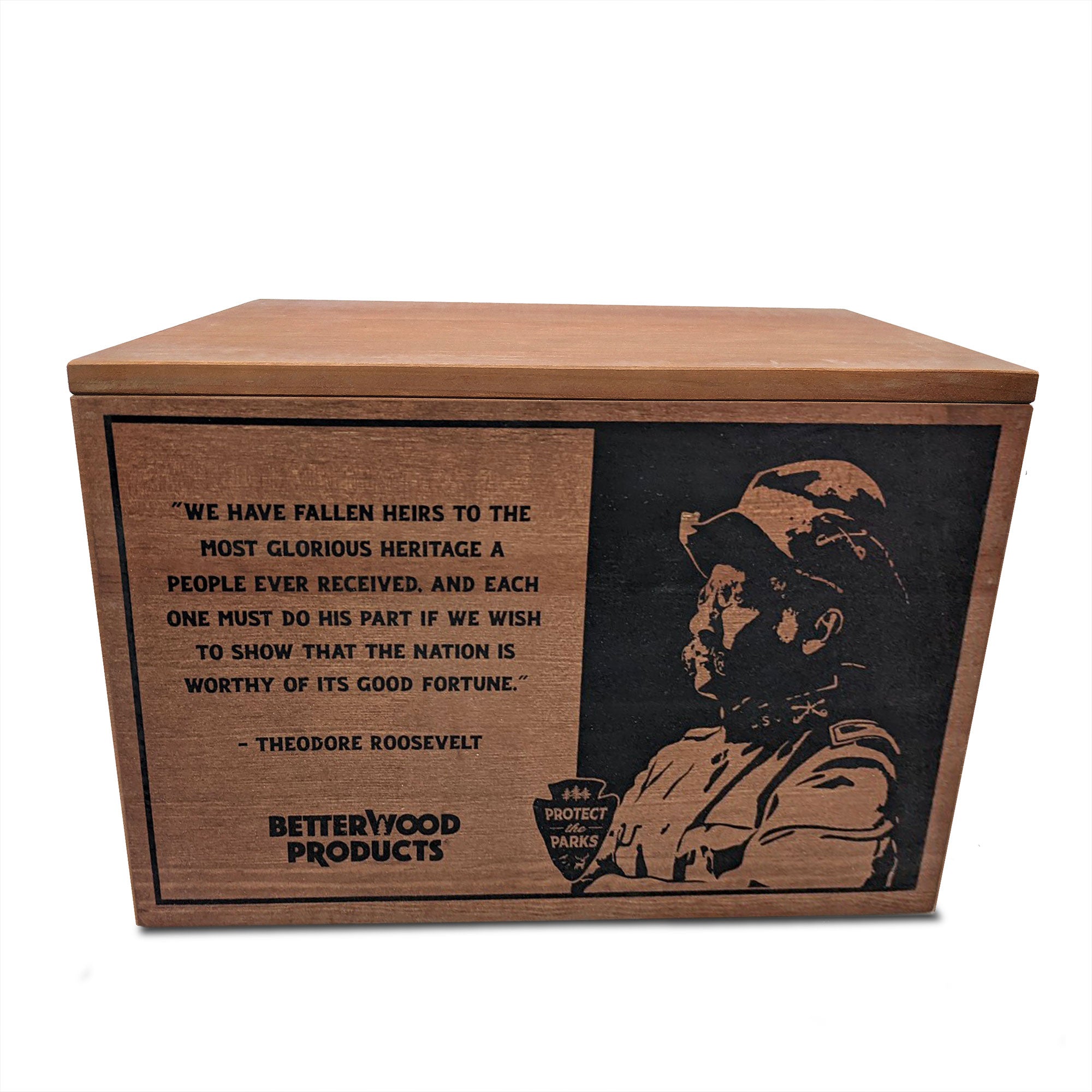 Betterwood Products 04405 Fatwood Firestarter in Wooden Crate, Yosemite, 13 LB - Smart-nests