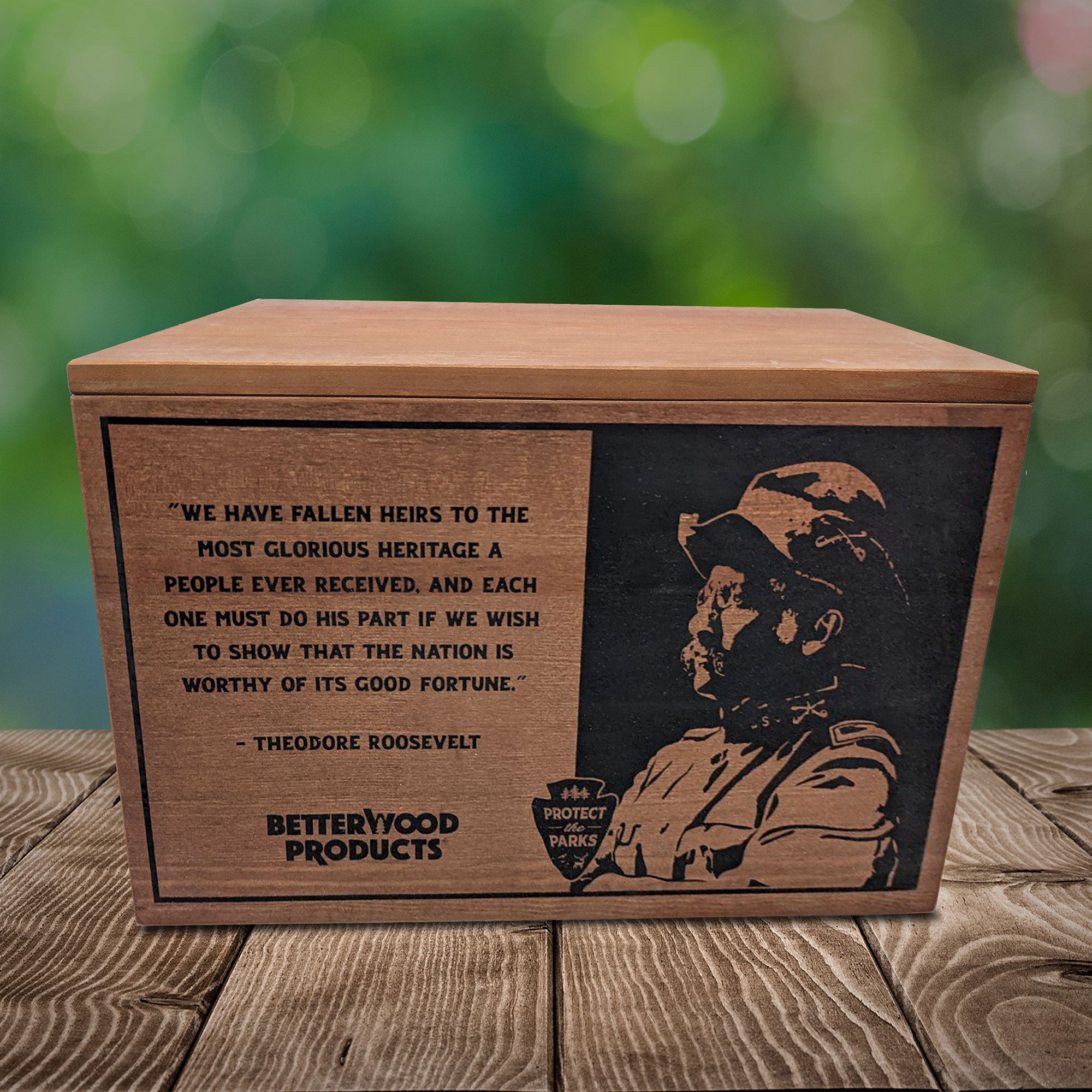 Betterwood Products 04405 Fatwood Firestarter in Wooden Crate, Yosemite, 13 LB - Smart-nests