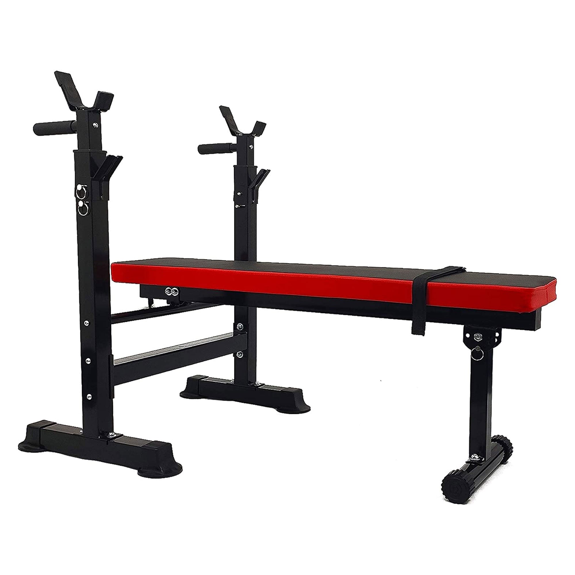 BalanceFrom Multifunctional Adjustable Workout Station w/ Squat Rack (For Parts) - Smart-nests