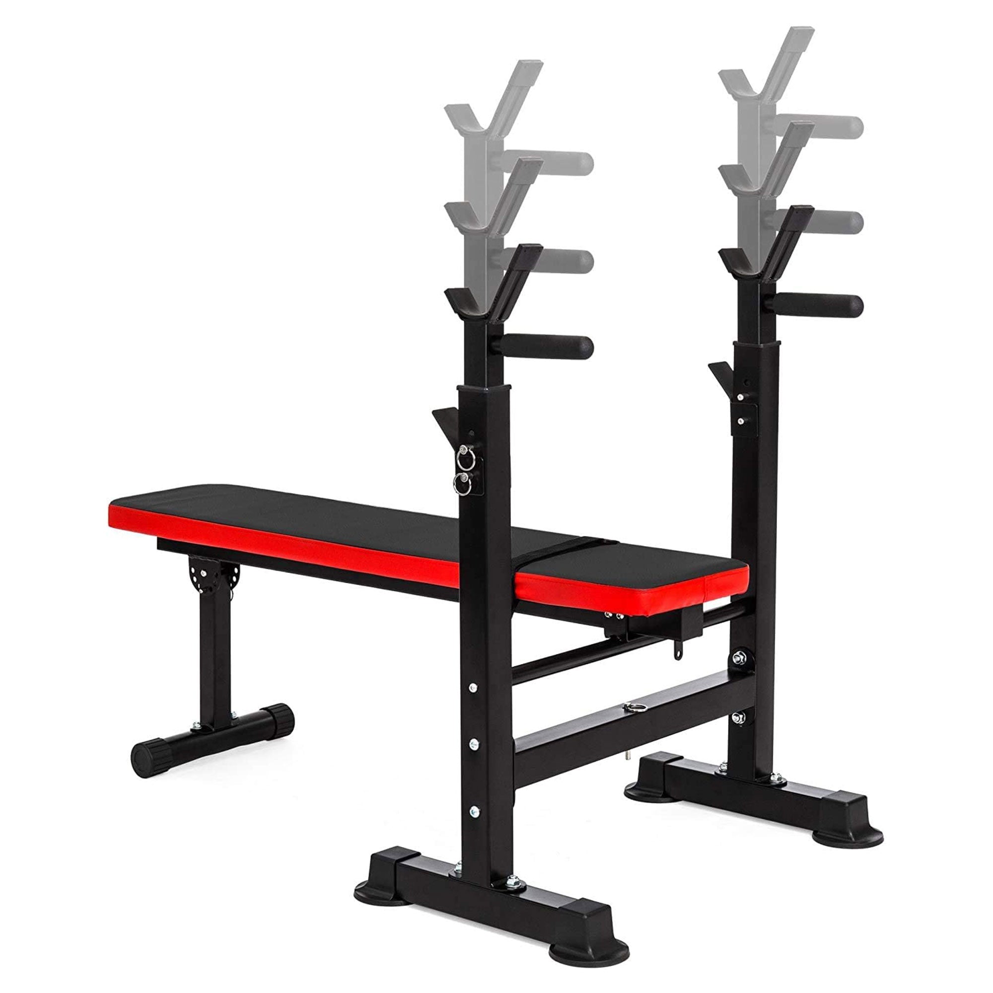 BalanceFrom Multifunctional Adjustable Workout Station w/ Squat Rack (For Parts) - Smart-nests