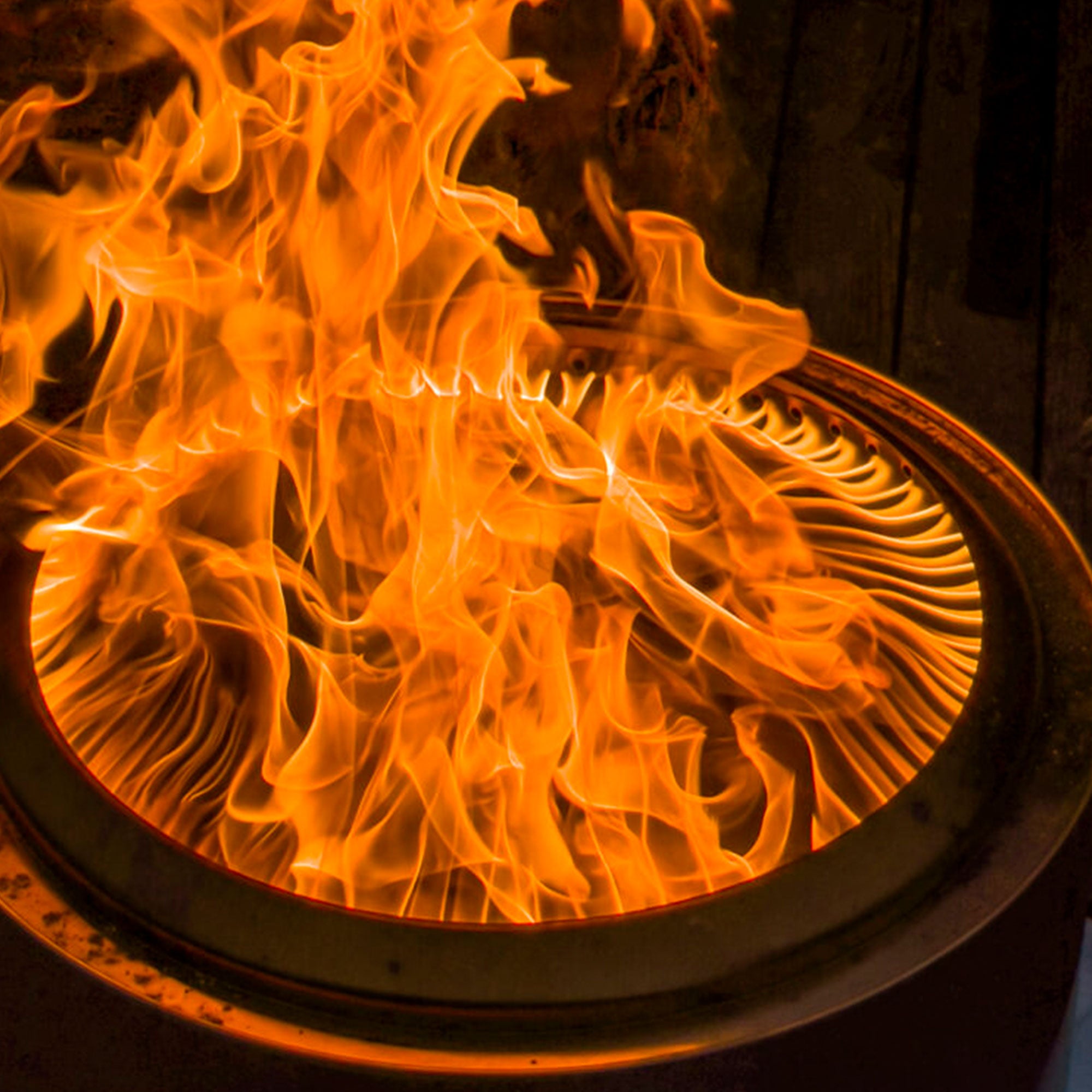 Flame Engine 19" Circular Smokeless Fire Pit w/Carry Bag, 304 Stainless Steel - Smart-nests