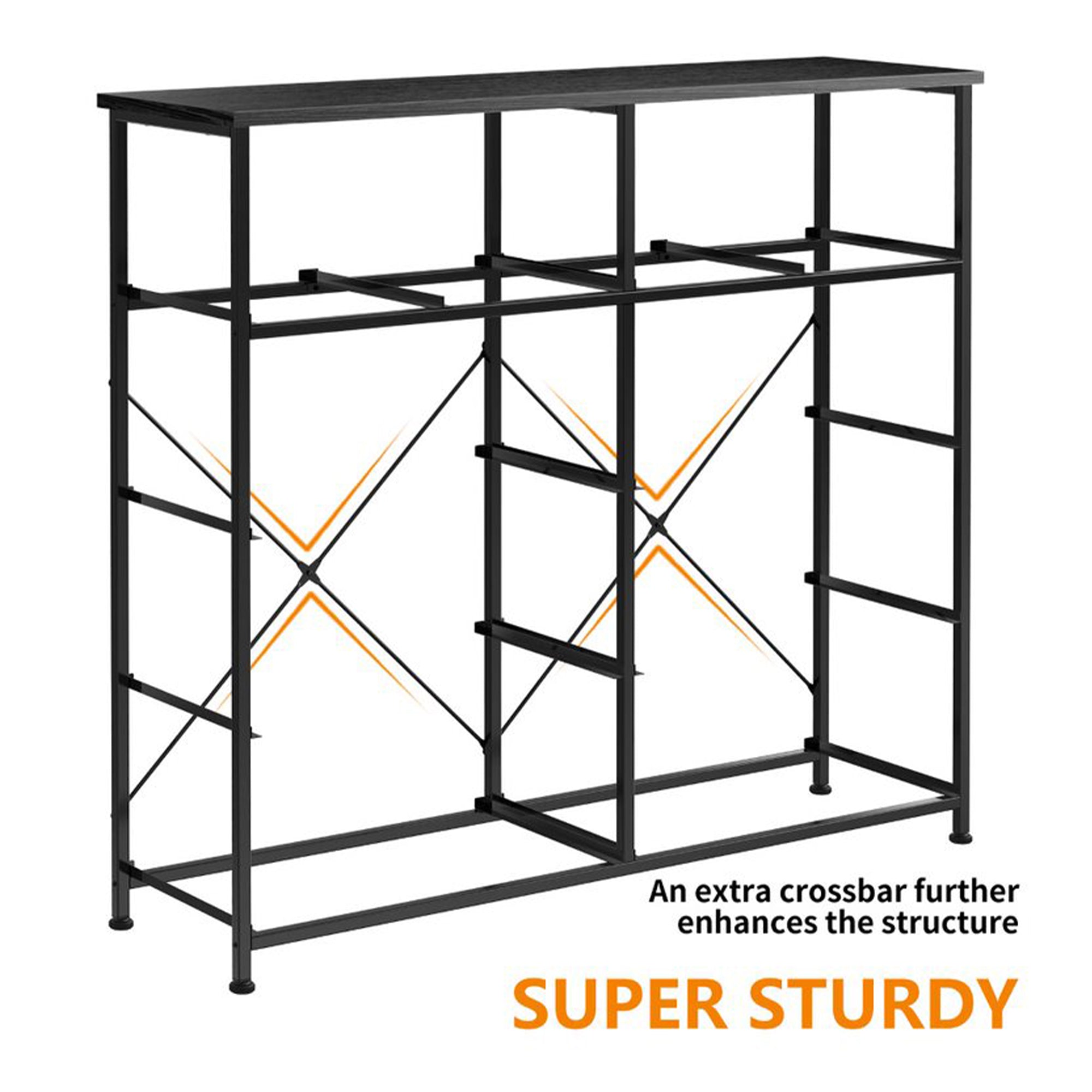 10 Drawer Steel Frame Bedroom Storage Organizer Chest Dresser (Open Box) - Smart-nests