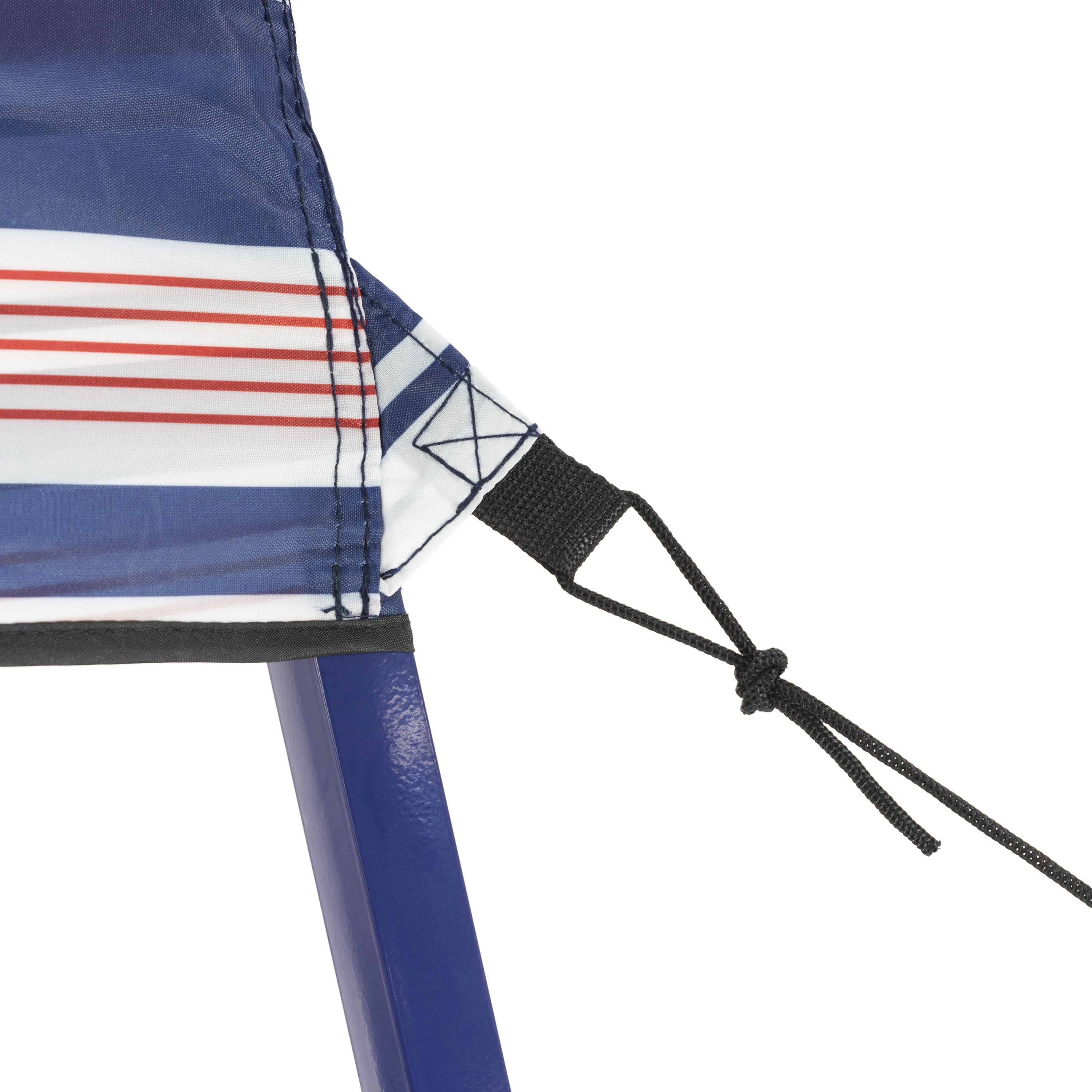 SlumberTrek 3049370VMI Tropez Outdoor Beach Gazebo Shelter, Red, White, and Blue - Smart-nests