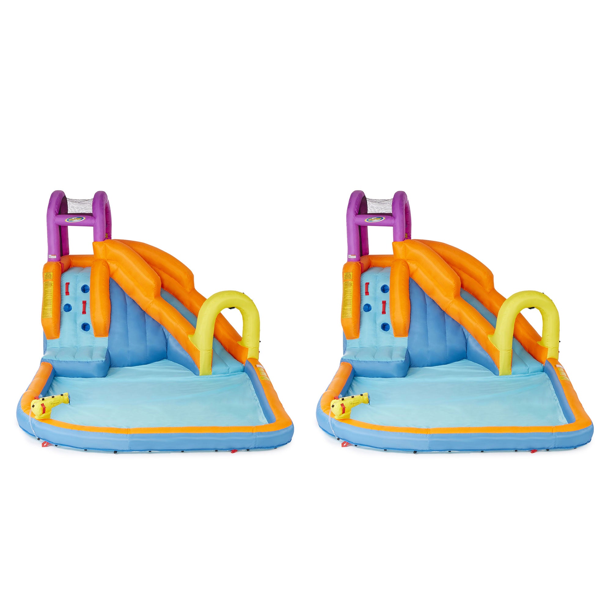 Magic Time International Mega Tornado Twist Inflatable Kids Water Park  (2 Pack)
