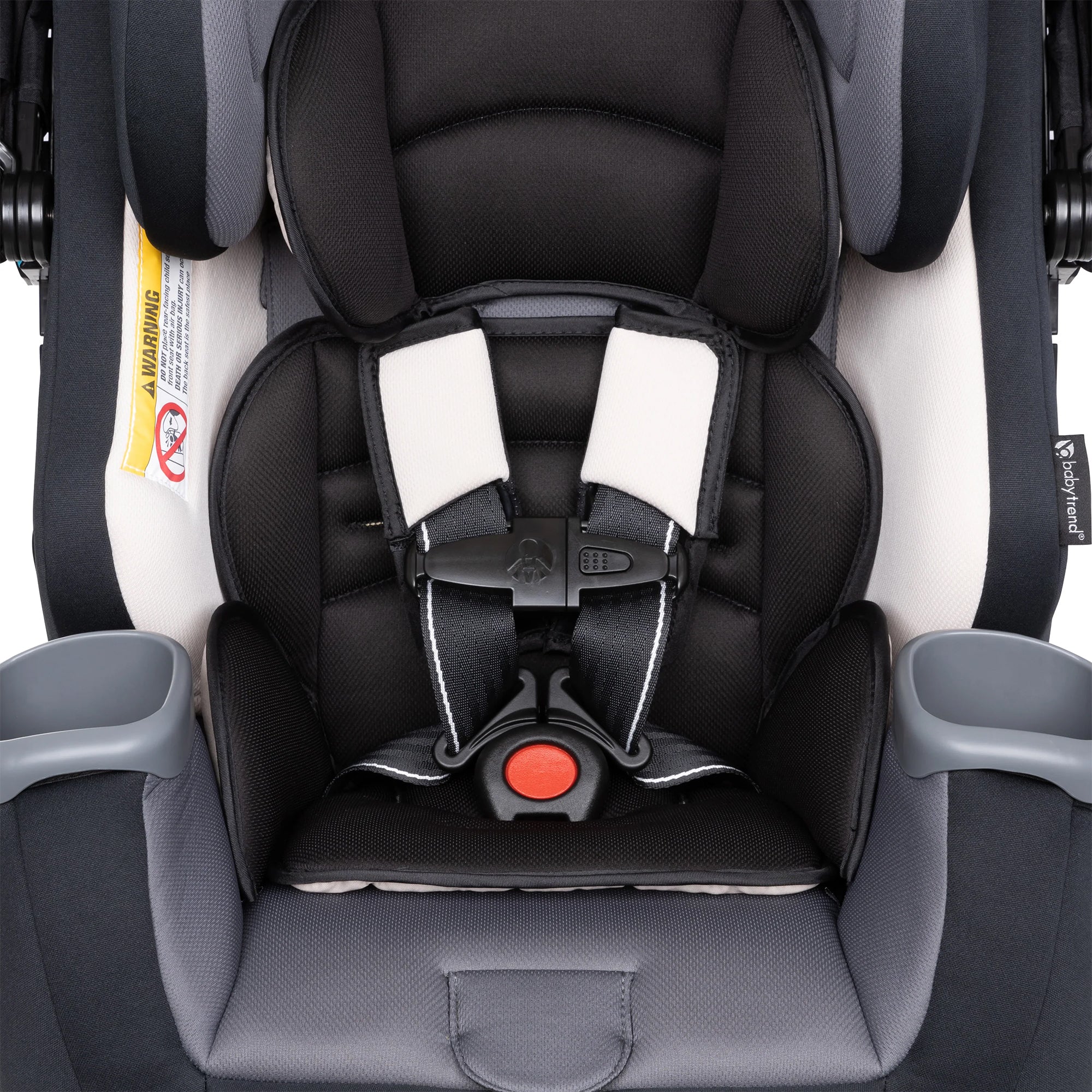 Baby Trend Cover Me 4 in 1 Convertible Car Seat with Adjustable Canopy, Black - Smart-nests