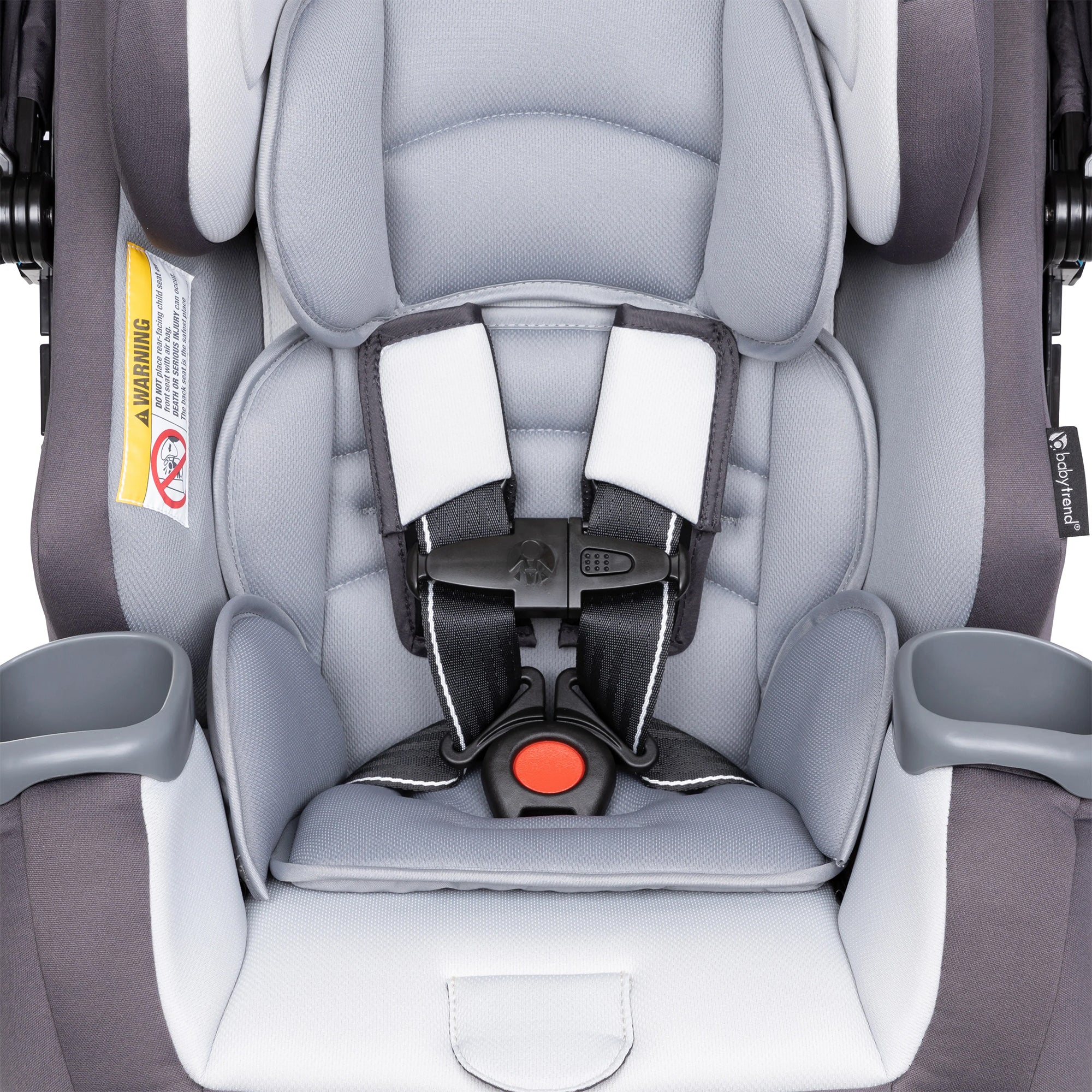 Baby Trend Cover Me 4 in 1 Convertible Car Seat with Adjustable Canopy, Stormy - Smart-nests