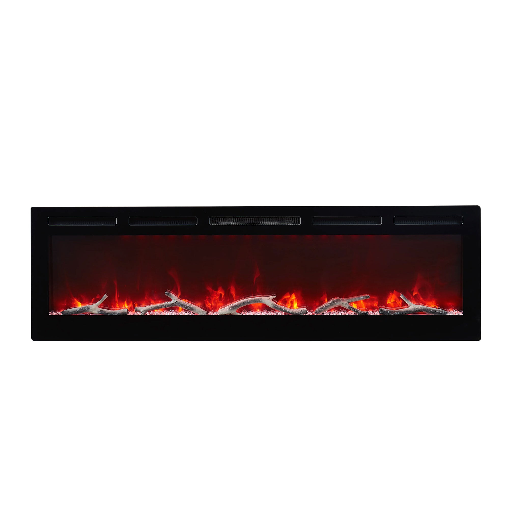 Edyo Living Wall Mount or Recessed Electric Fireplace with Touch Screen, 50 Inch - Smart-nests