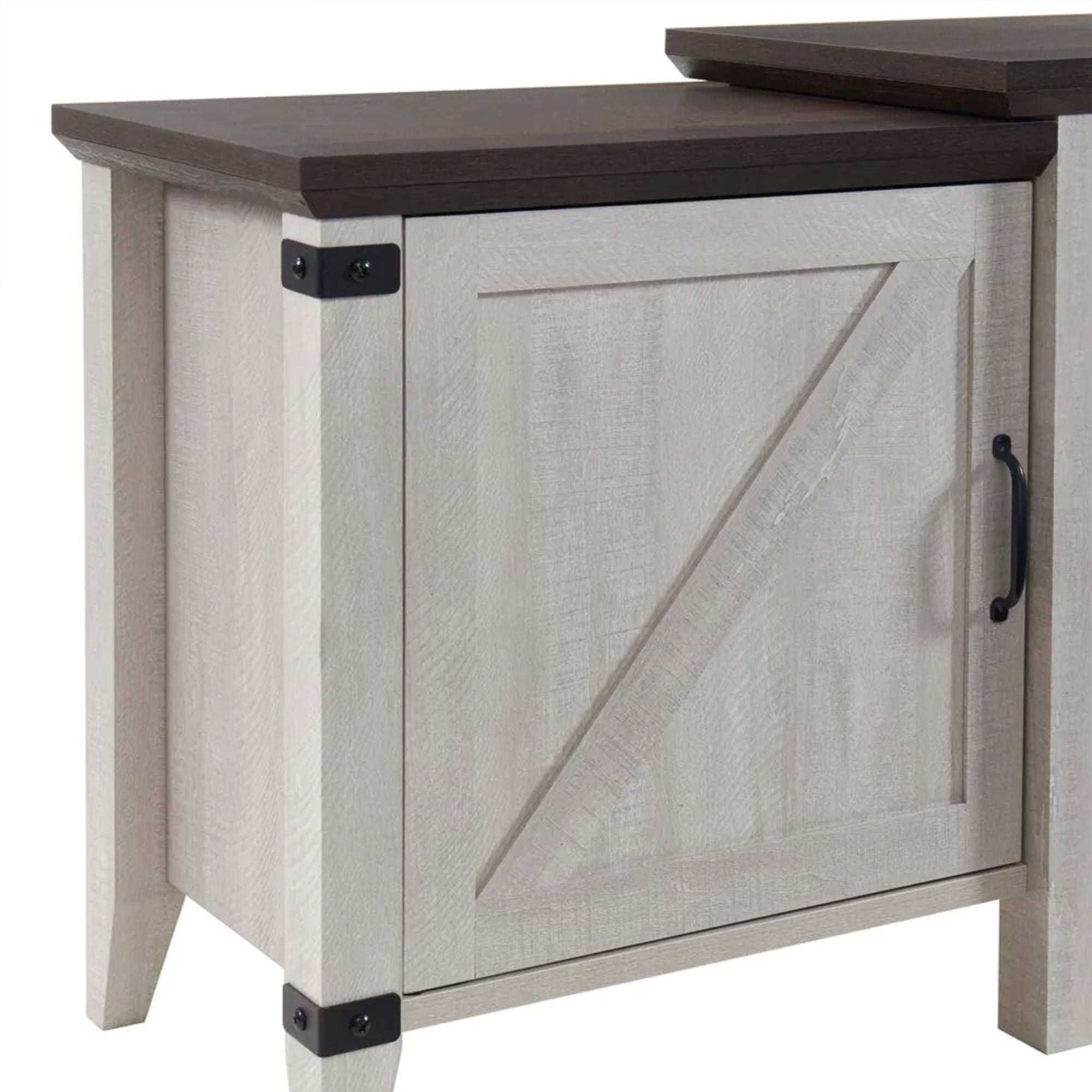Edyo Living 63in Freestanding Wooden Electric Fireplace TV Stand Console, Grey - Smart-nests