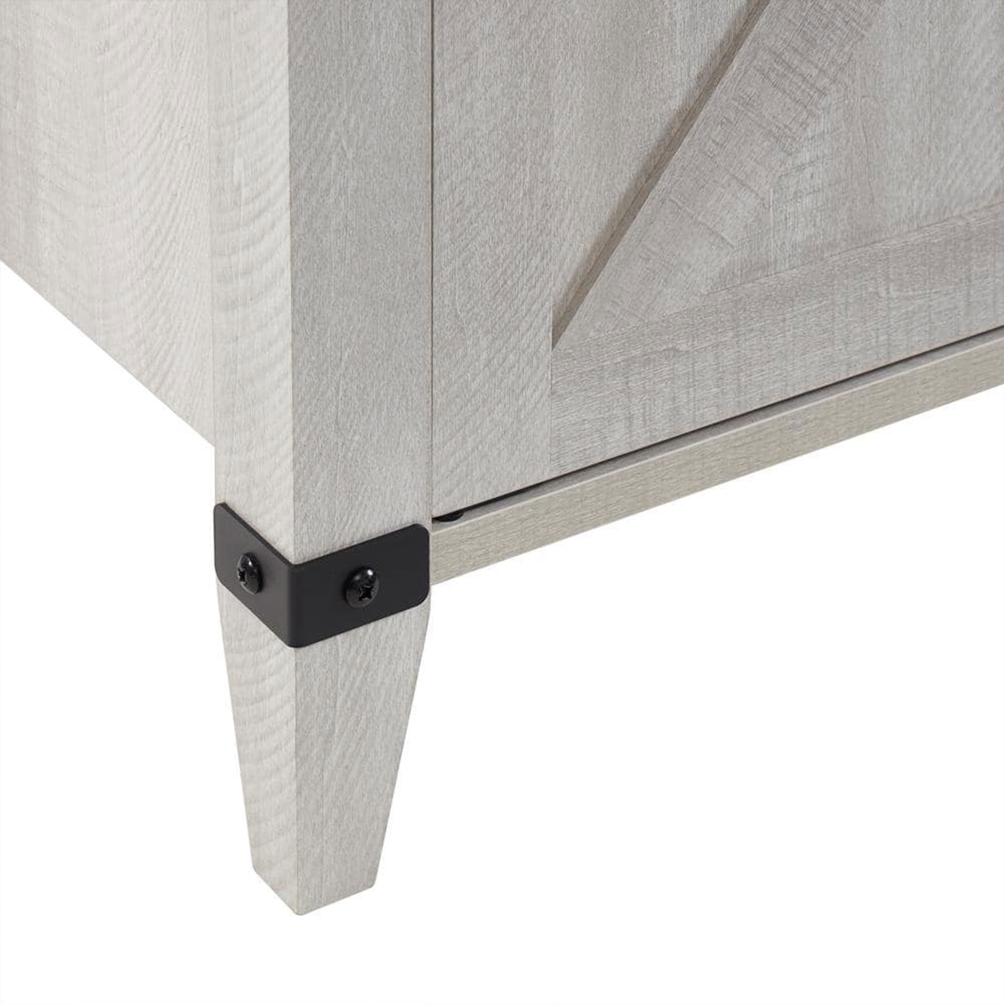 Edyo Living 63in Freestanding Wooden Electric Fireplace TV Stand Console, Grey - Smart-nests