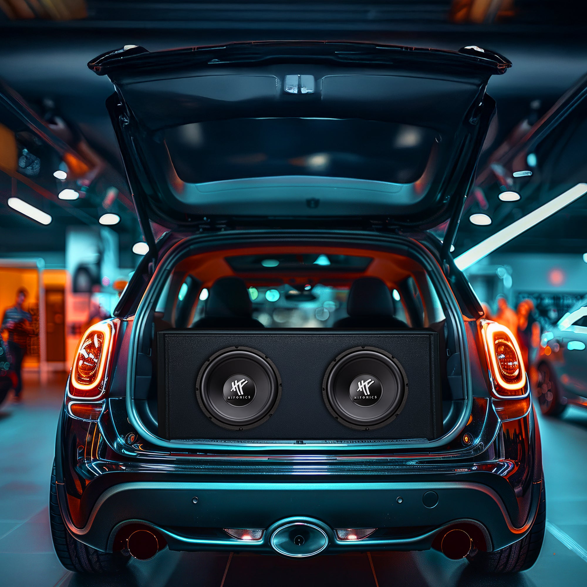 Hifonics HFX12D4 12" Subwoofer, 800W Max 400W RMS Car & Powersports Speaker - Smart-nests