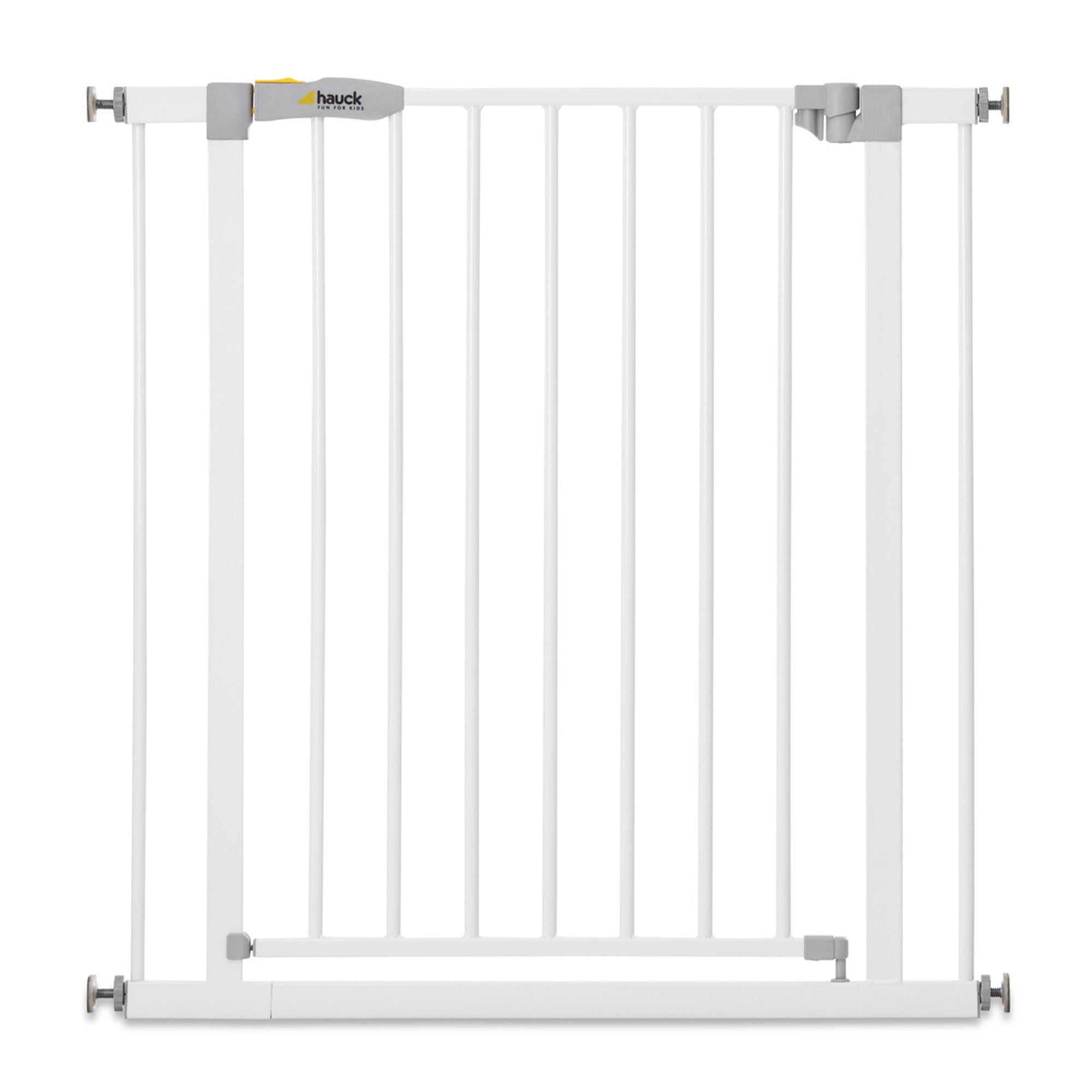 hauck 59726 Open N Stop KD Pressure Fit Safety Gate for Doors 29 to 31", White - Smart-nests