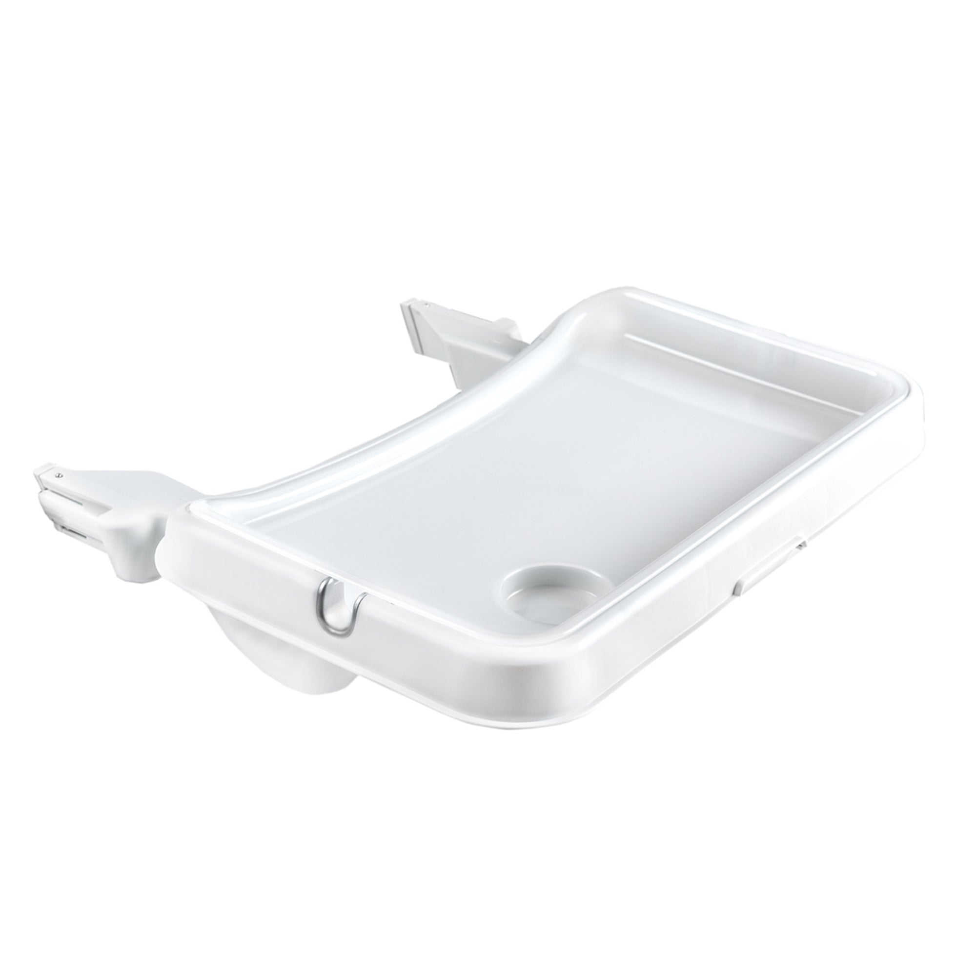 hauck Alpha High Chair Tray Table Compatible with Wooden Alpha+ and Beta+, White - Smart-nests