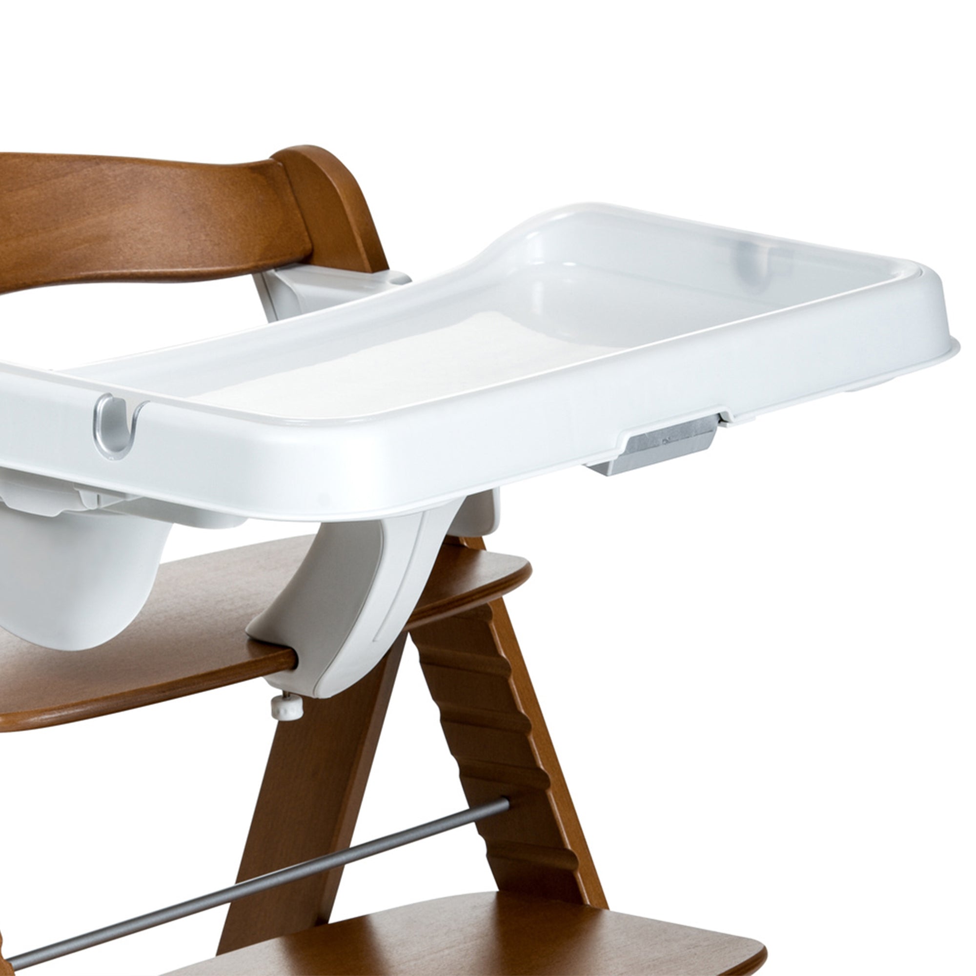 hauck Alpha High Chair Tray Table Compatible with Wooden Alpha+ and Beta+, White - Smart-nests