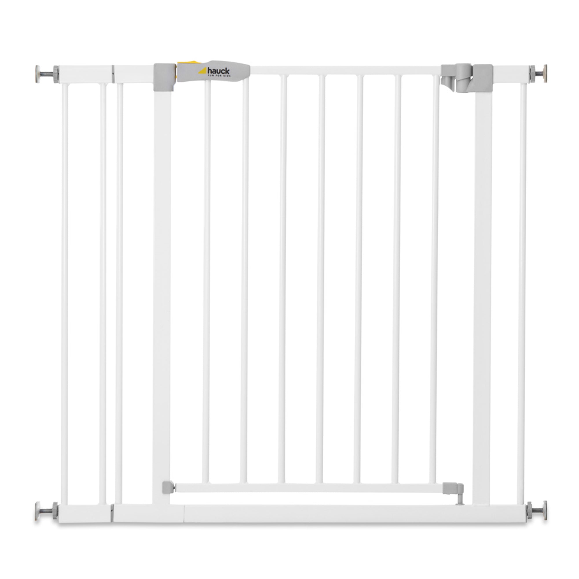 hauck 59728 Open N Stop KD Pressure Fit with 3.5 Inch Extension Baby Gate, White - Smart-nests