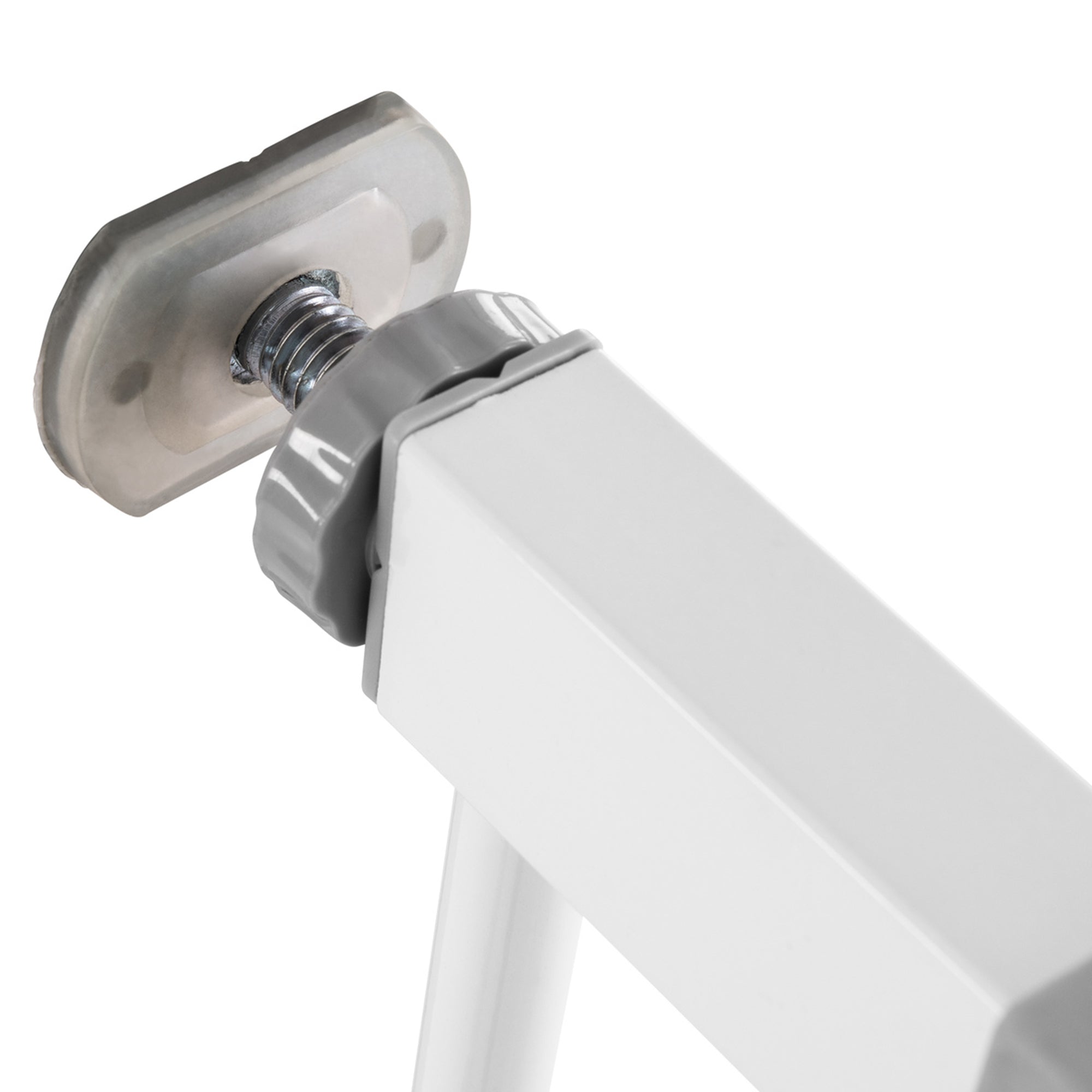 hauck 59728 Open N Stop KD Pressure Fit with 3.5 Inch Extension Baby Gate, White - Smart-nests