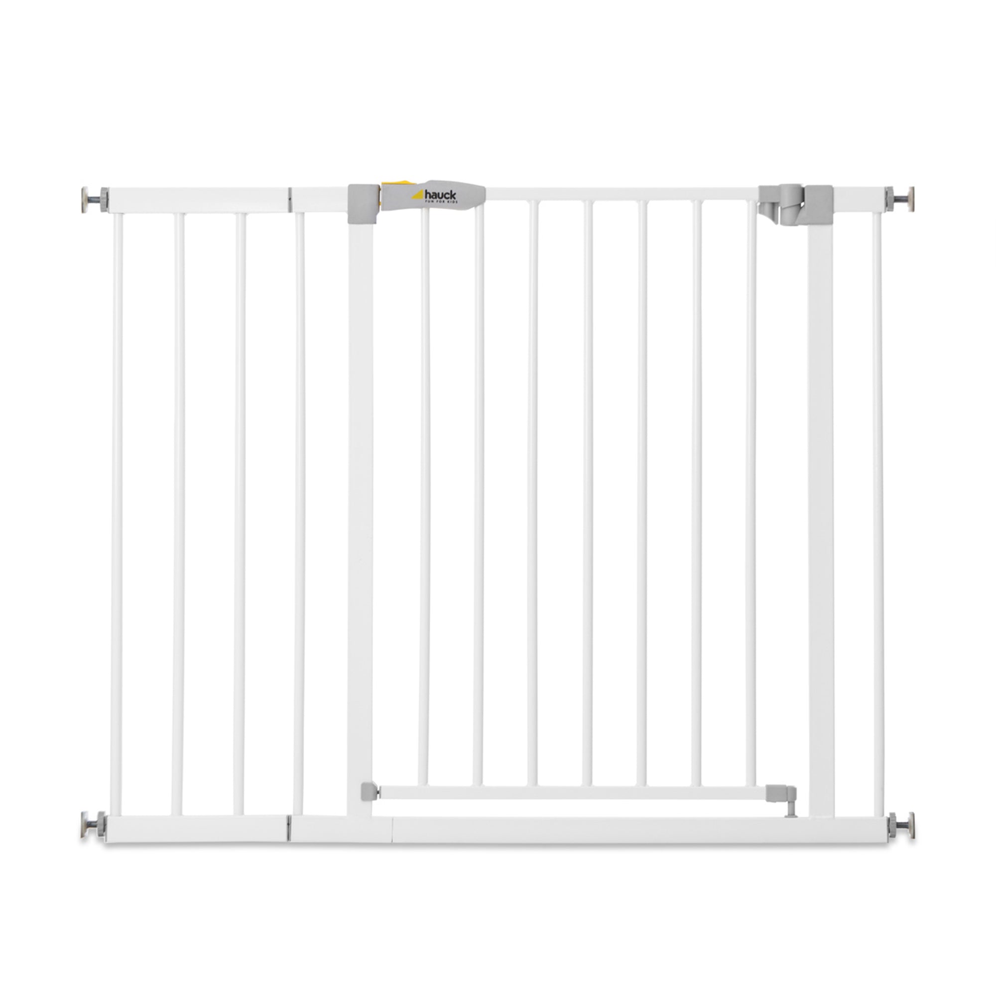 hauck 59727 Open N Stop KD Pressure Fit with 8 Inch Extension Baby Gate, White - Smart-nests