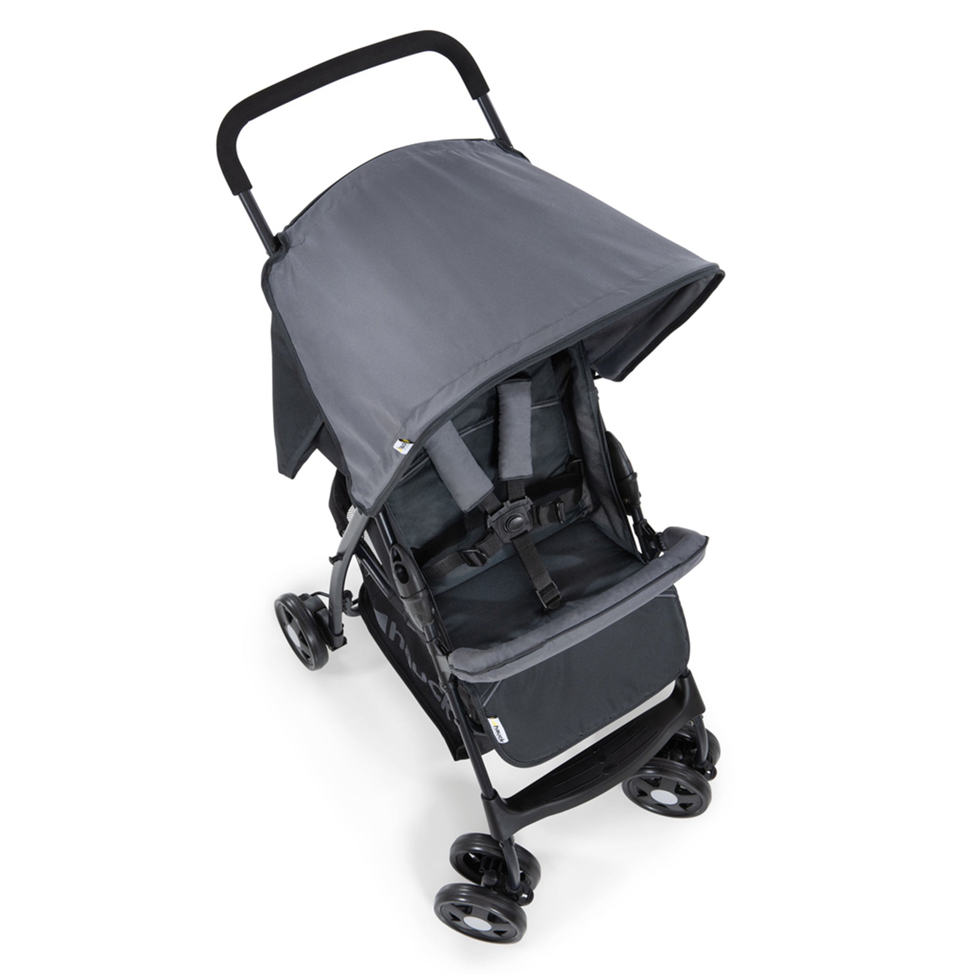 hauck Sport T13 Lightweight Compact Foldable Stroller Pushchair, Charcoal Stone - Smart-nests