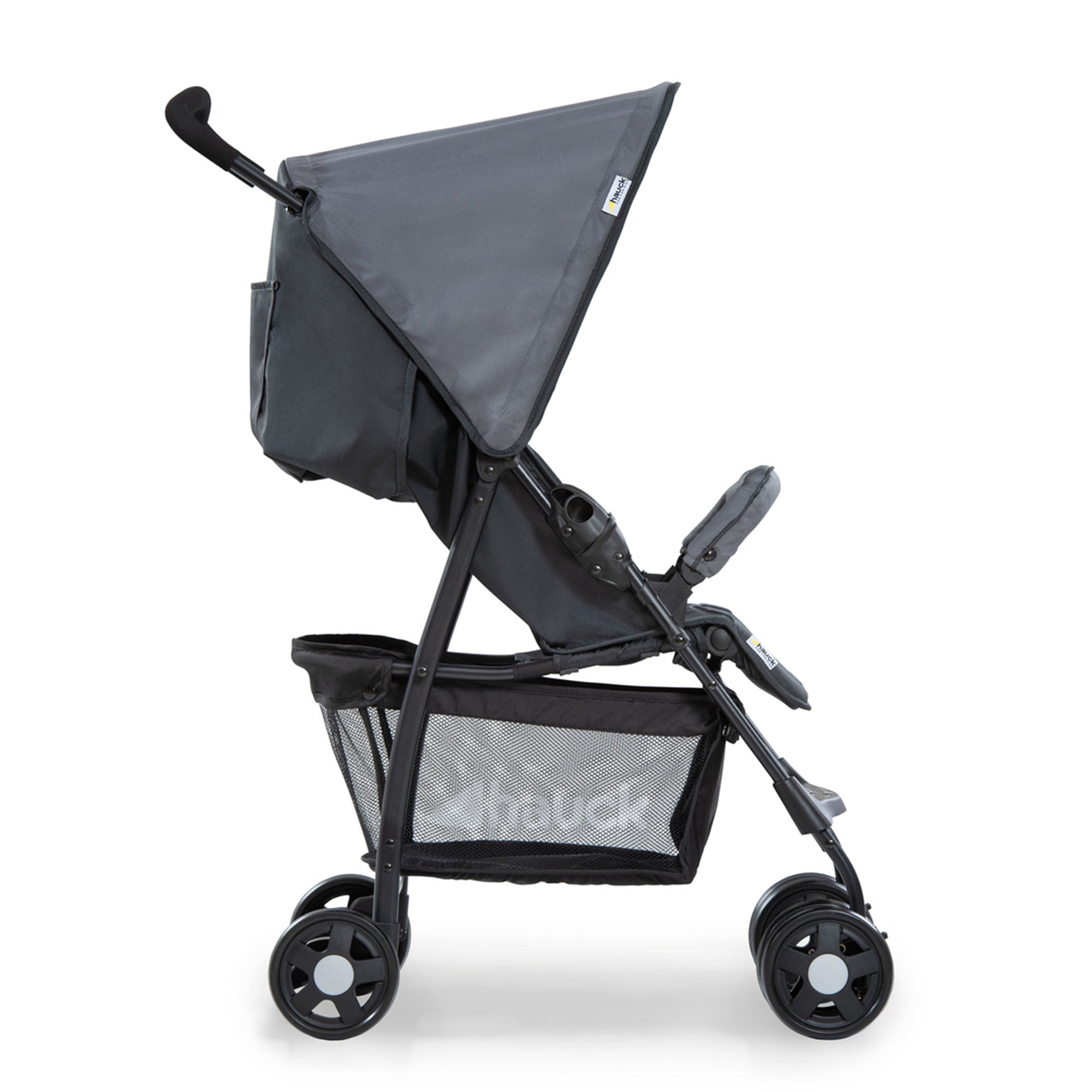 hauck Sport T13 Lightweight Compact Foldable Stroller Pushchair, Charcoal Stone - Smart-nests