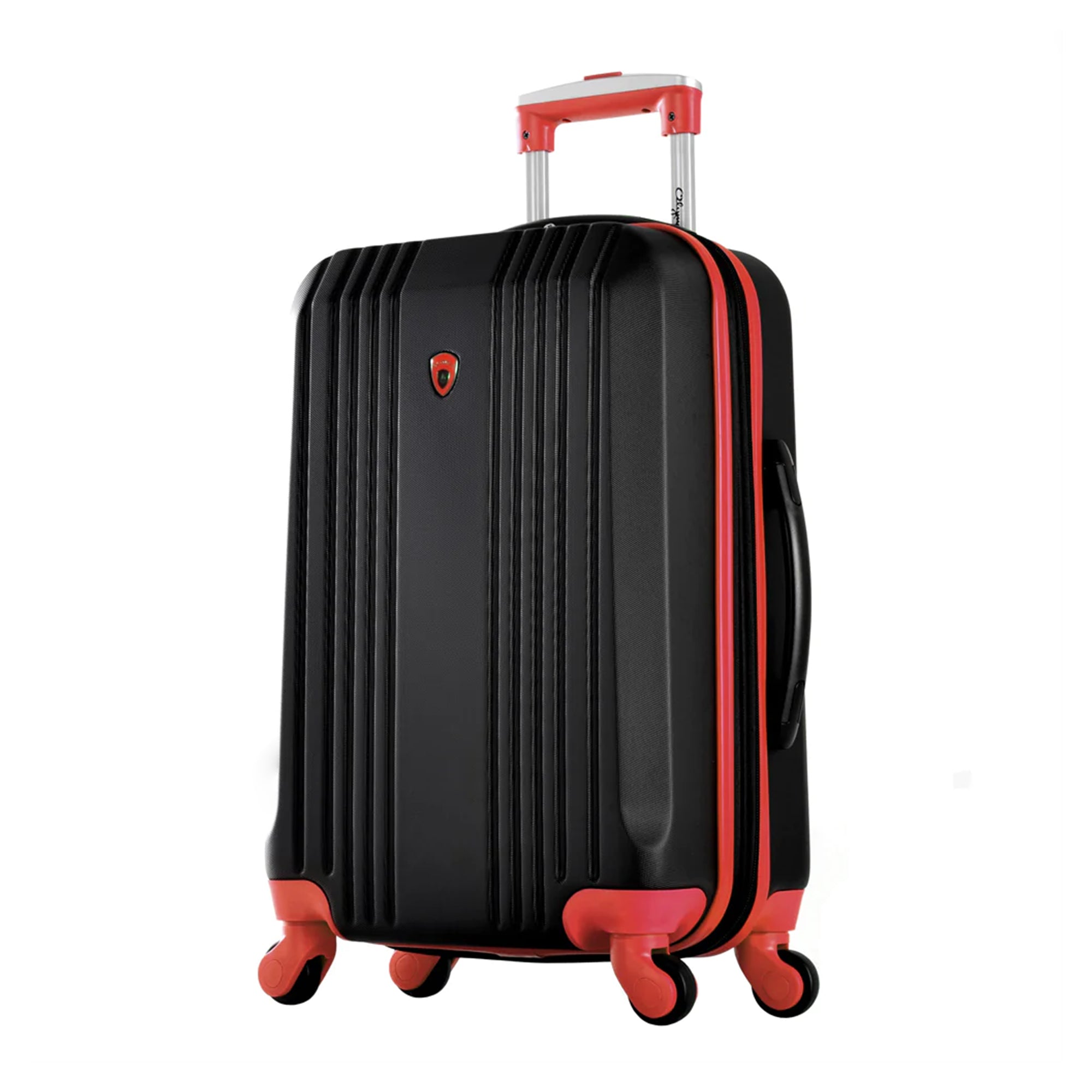 Olympia Apache II Hardcase 4 Wheel Spinner Suitcase 3 Piece Luggage Set, Red - Smart-nests