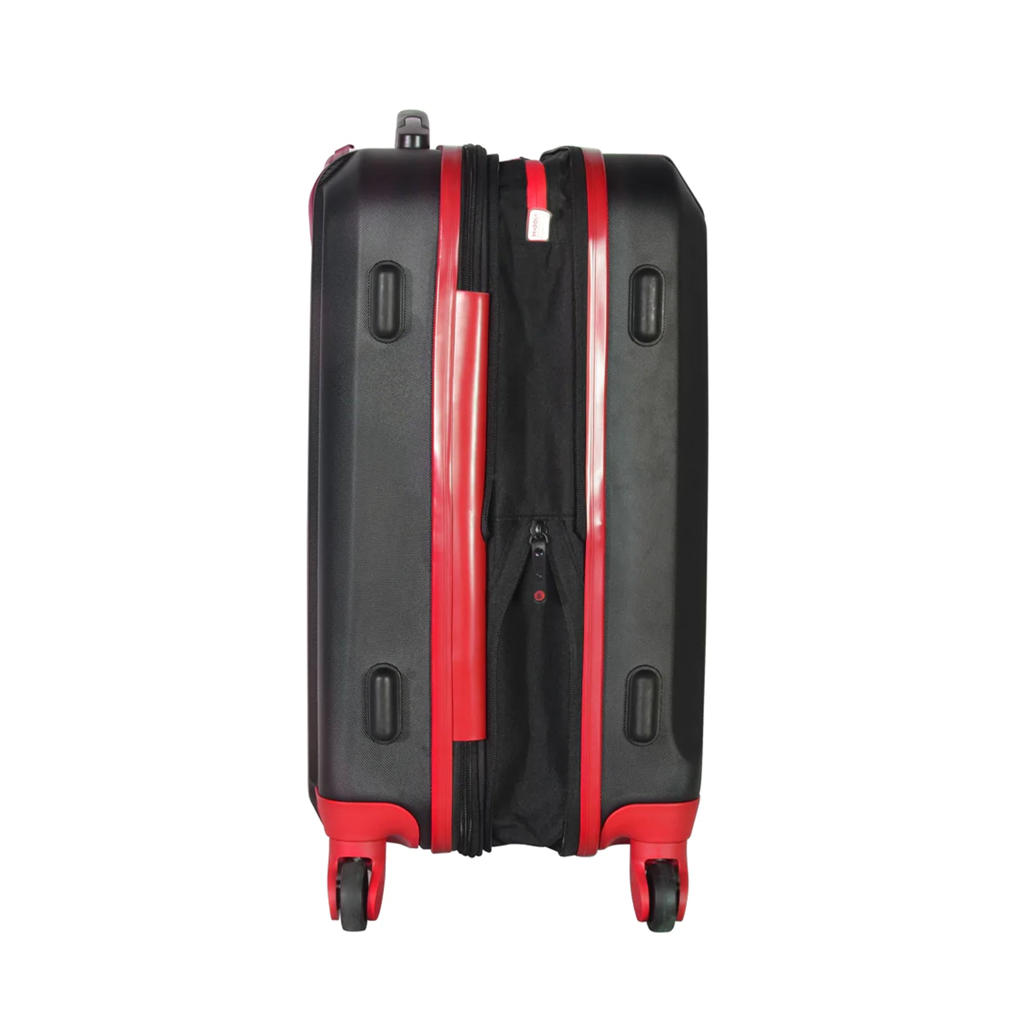 Olympia Apache II Hardcase 4 Wheel Spinner Suitcase 3 Piece Luggage Set, Red - Smart-nests