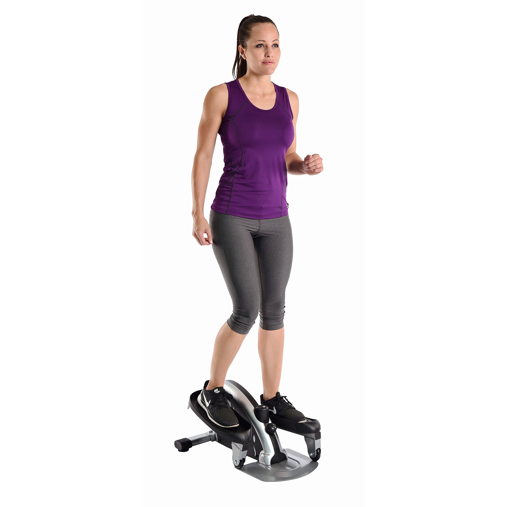Stamina Inmotion E1000 Compact Lower Body Cardio Workout Strider Machine, Silver - Smart-nests