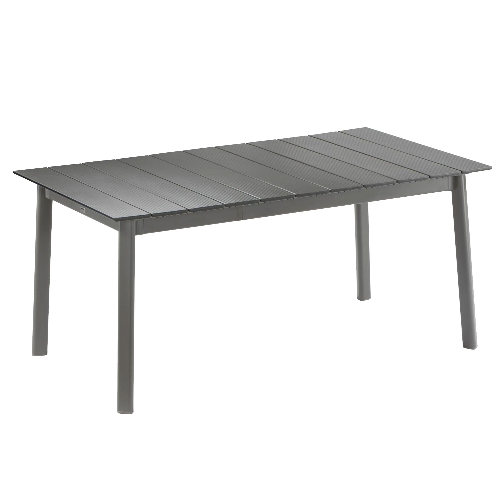 Lafuma ORON Extendable 6-8 Person Outdoor Aluminum Garden Dining Table, Titanium - Smart-nests