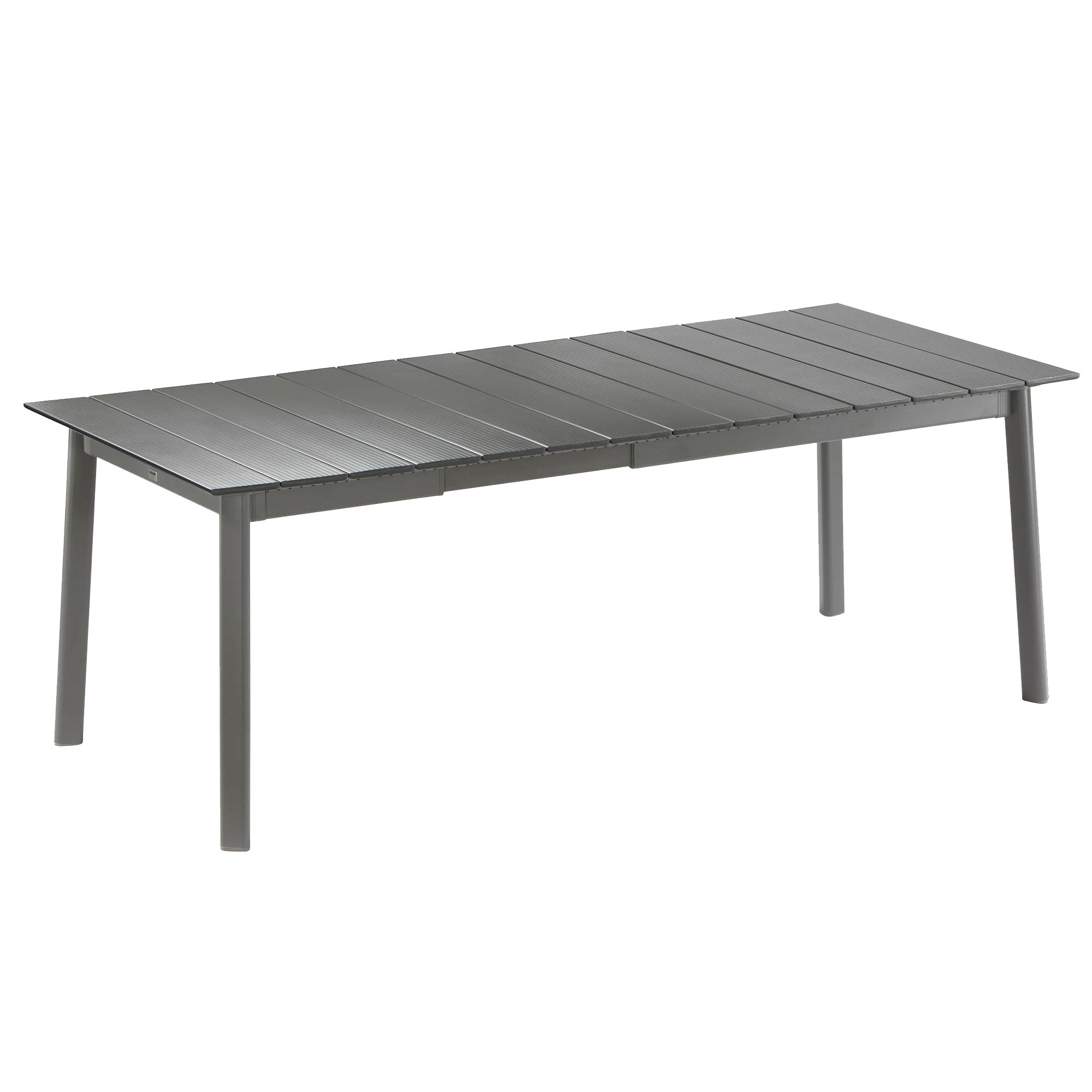 Lafuma ORON Extendable 6-8 Person Outdoor Aluminum Garden Dining Table, Titanium - Smart-nests