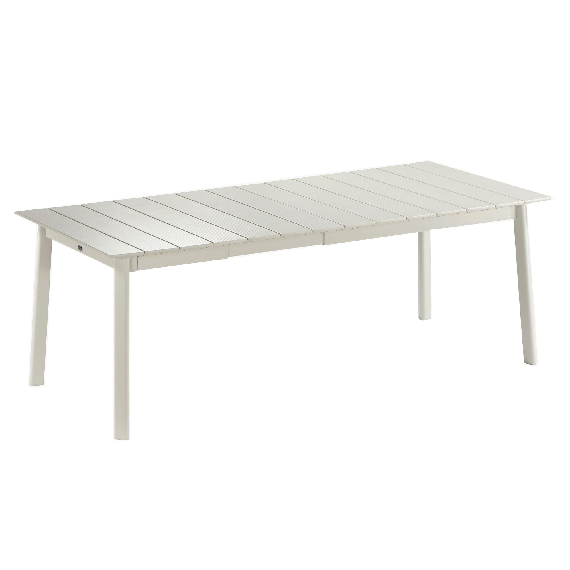 Lafuma ORON Extendable 6 to 8 Person Outdoor Aluminum Garden Dining Table, Sand - Smart-nests