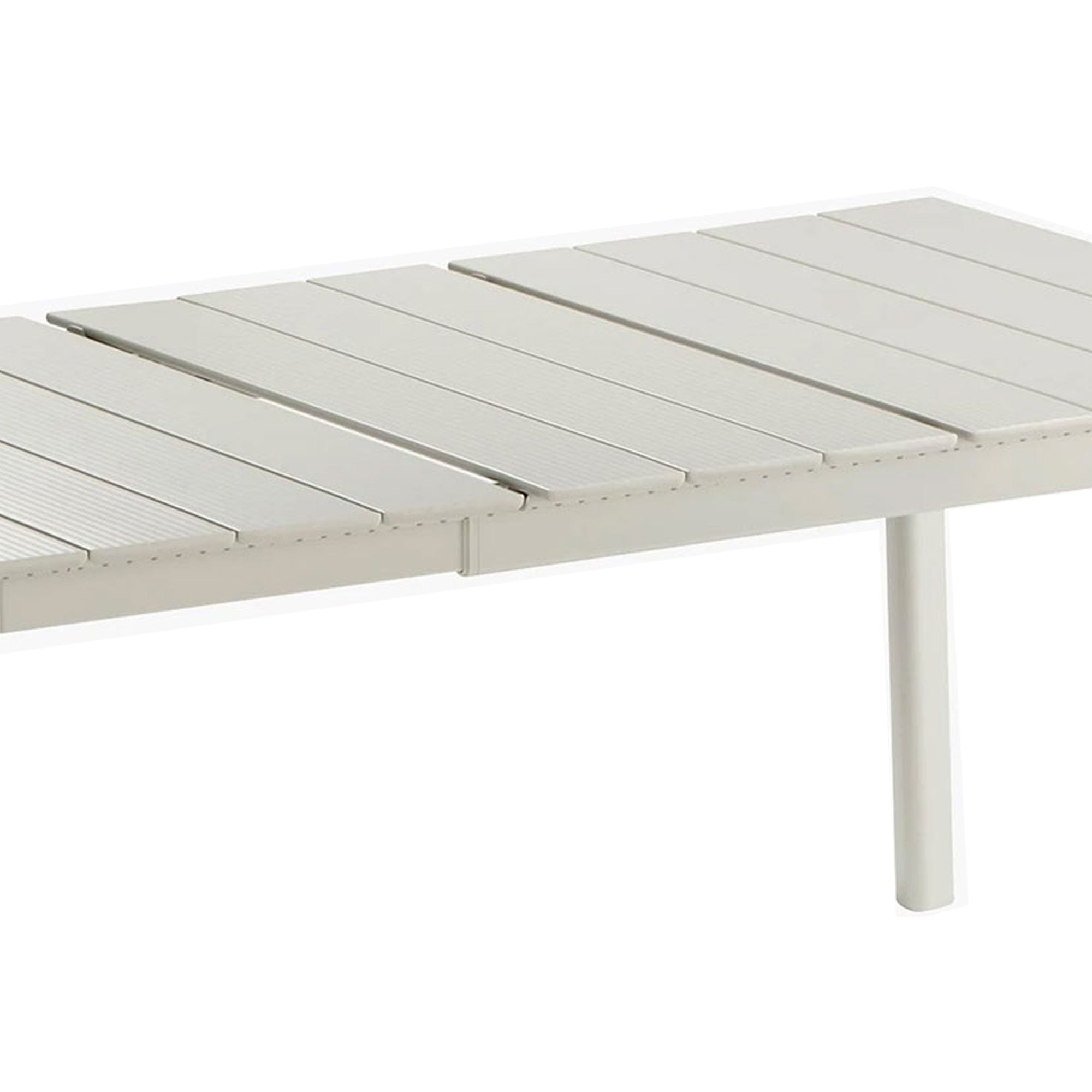 Lafuma ORON Extendable 6 to 8 Person Outdoor Aluminum Garden Dining Table, Sand - Smart-nests