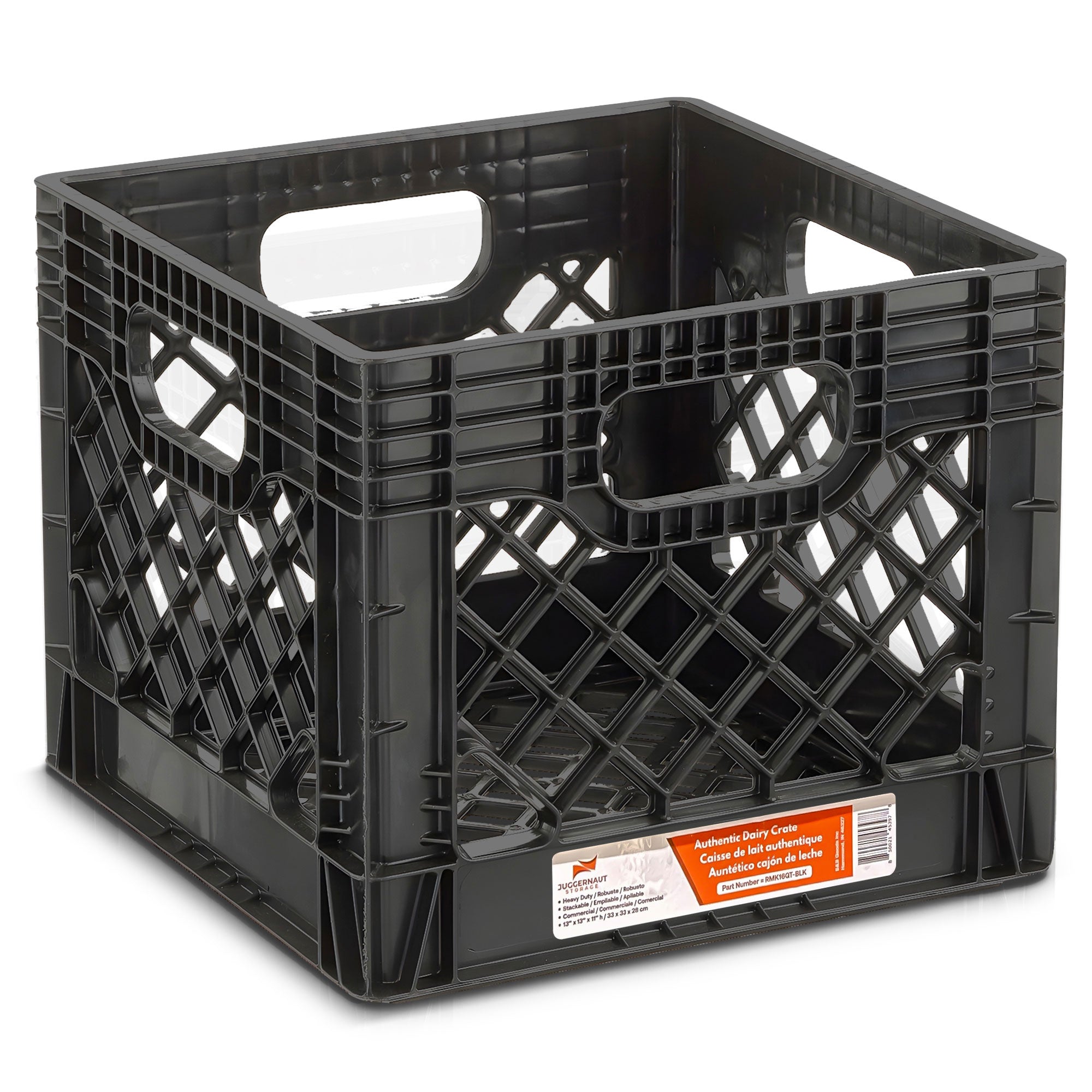 Juggernaut Storage Crate for Office Storage & Classroom Organization, 2-Pack - Smart-nests